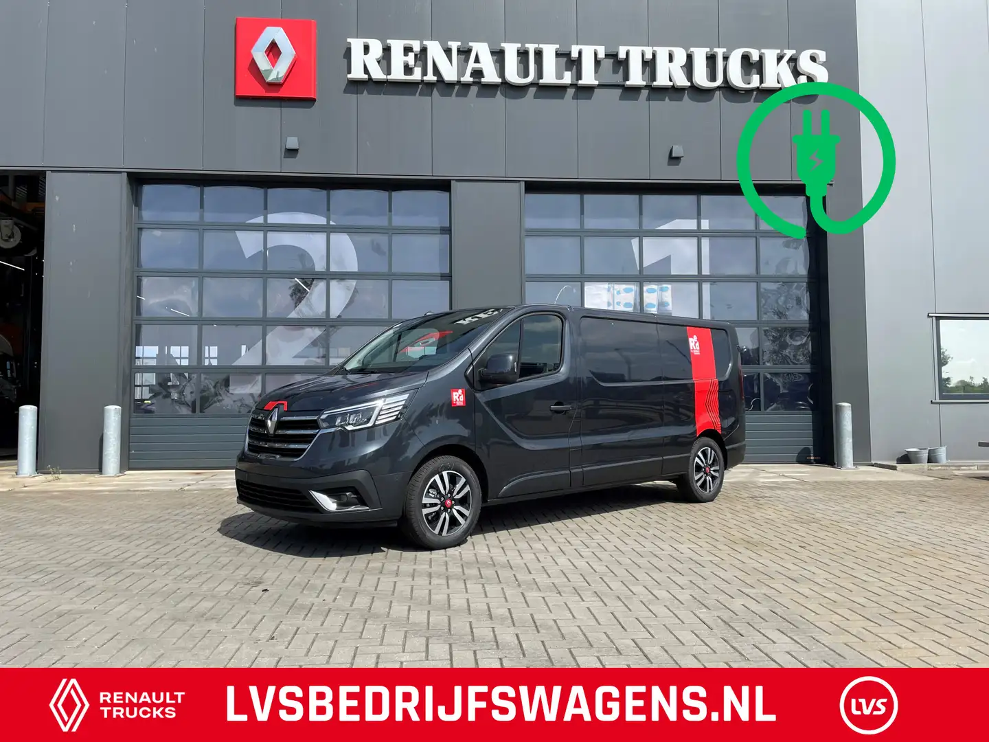 Renault Trafic E-tech Exclusive 52 kWh Automaat, 920 KG trekgewic Grijs - 1