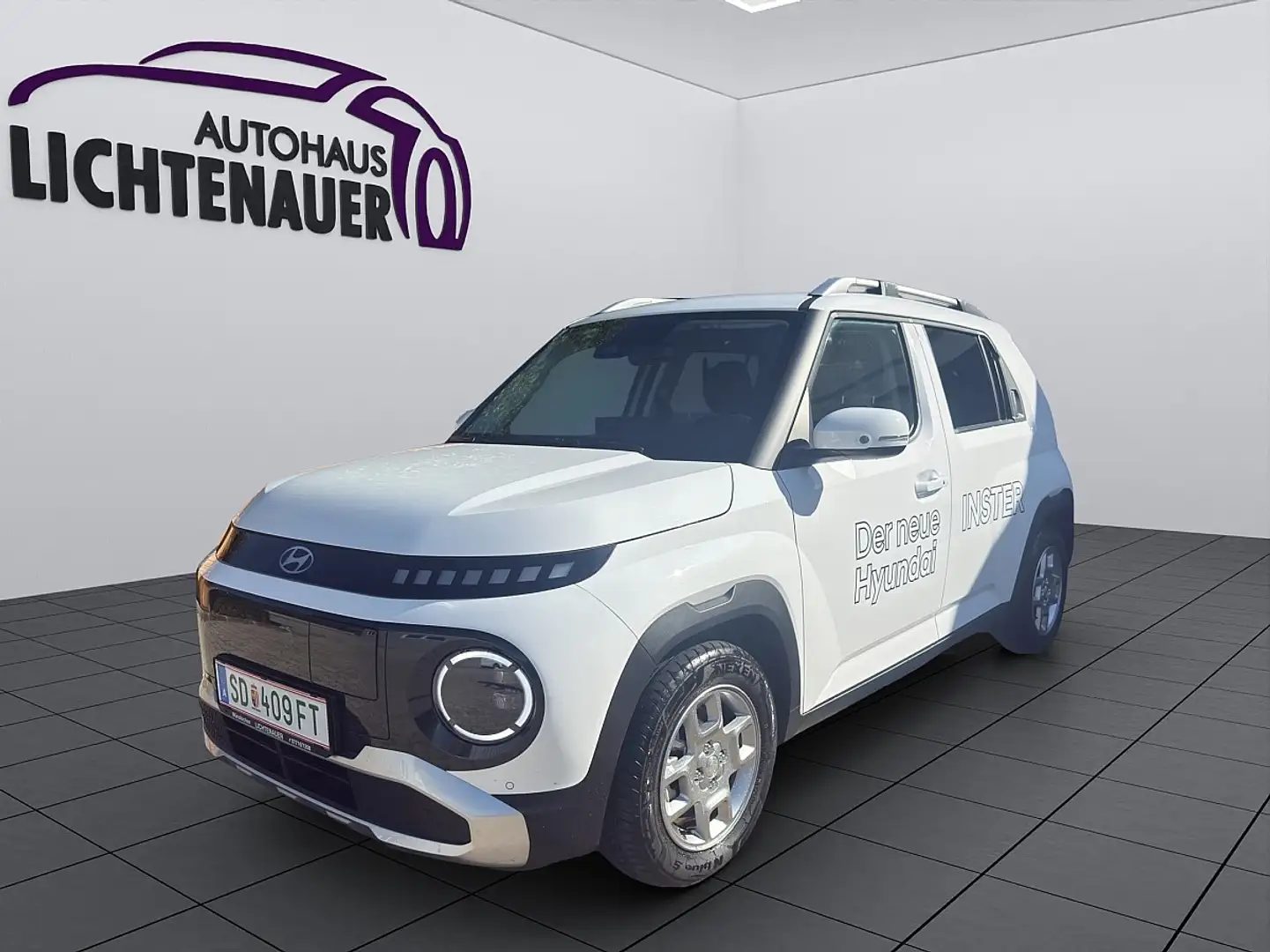 Hyundai Inster 49kWh Trend Line+ Licht-Paket+Smart Sense-Paket... Weiß - 1