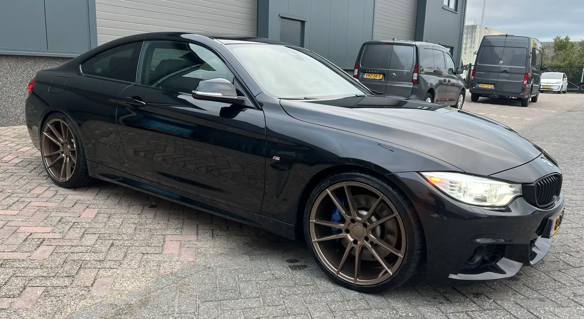 BMW 435 X-drive High Ex. M-pakket Zwart - 2