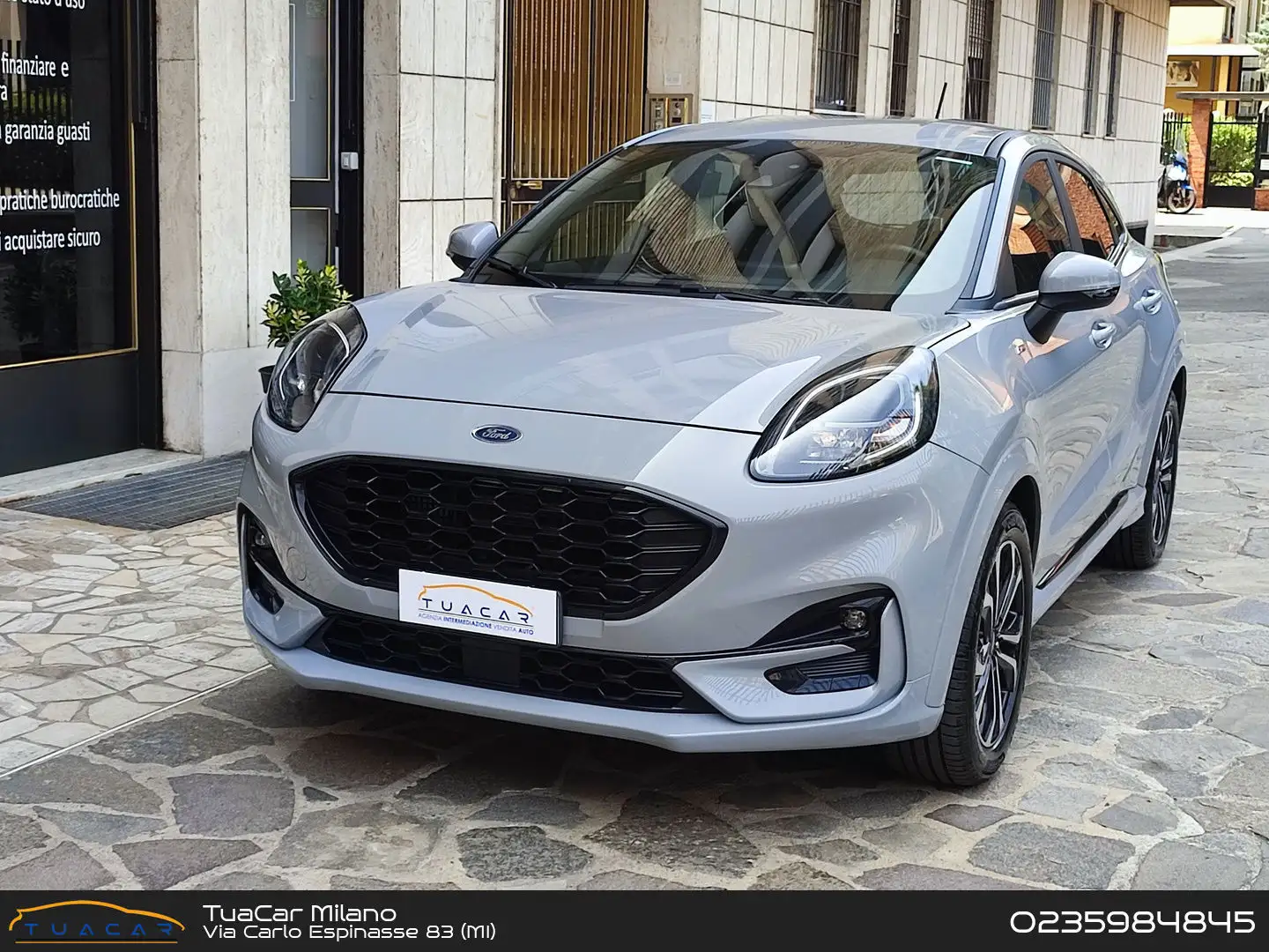 Ford Puma 1.0 EcoBoost MHEV ST-Line 125 CV Gris - 1