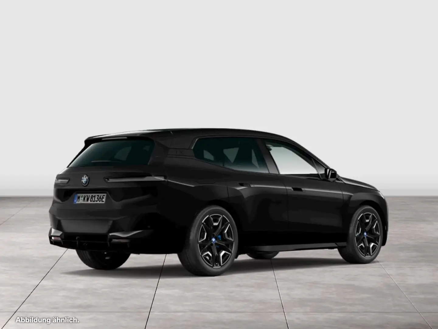 BMW iX xDrive40 AHK+LASER+SKYLOUNGE+PARKASSPLUS+SOFT-CLOS Schwarz - 2