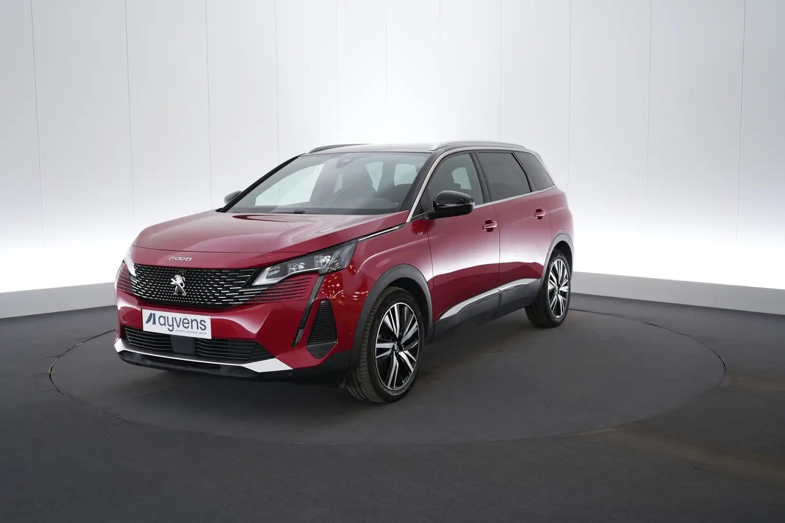 Peugeot 5008 1.5 BlueHDi GT Pack LEDER/ALCANTARA LED GPS PDC 36 Rood - 1