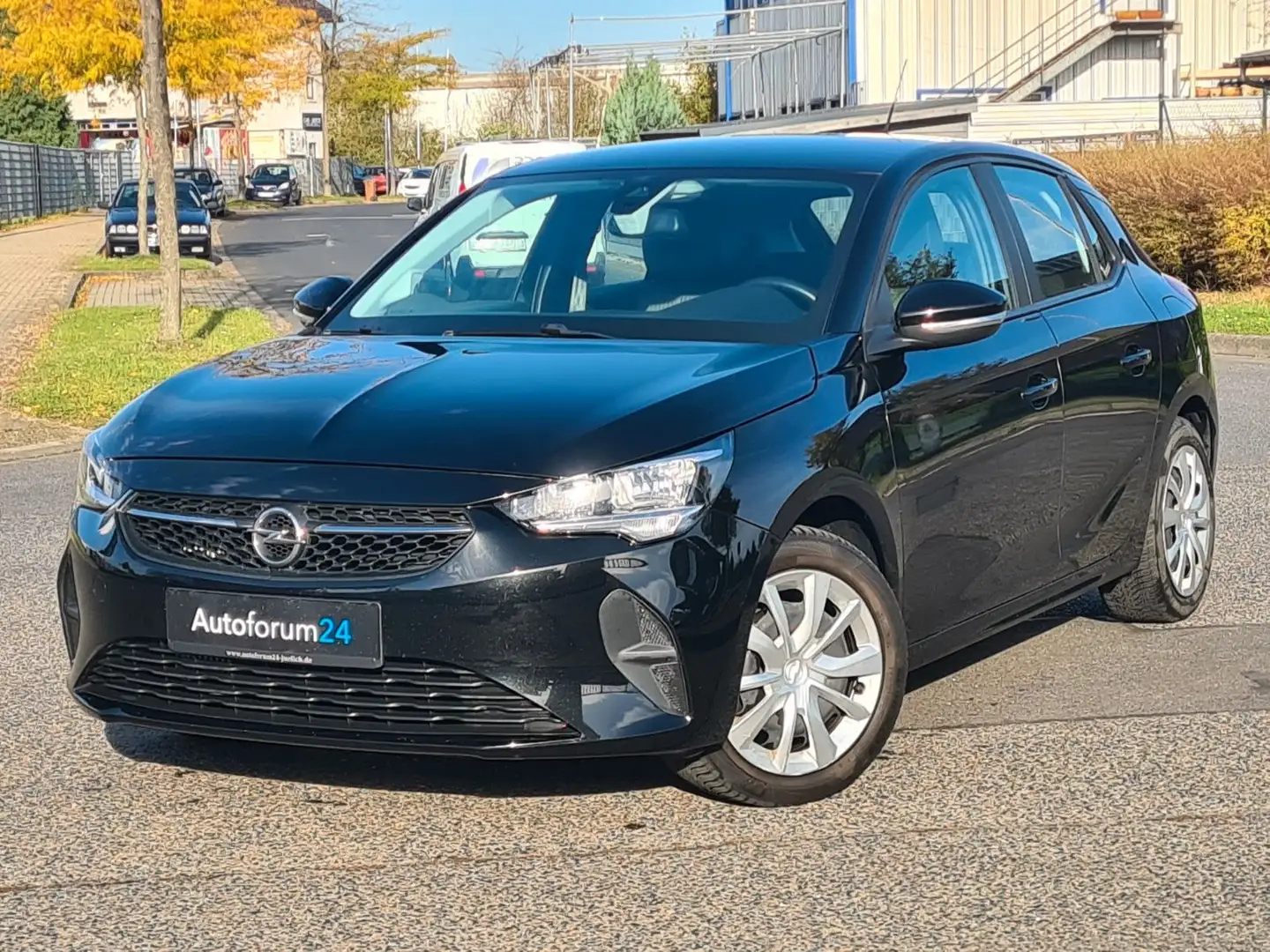 Opel Corsa F Edition*Klima*PDC*SHZ* Negro - 1
