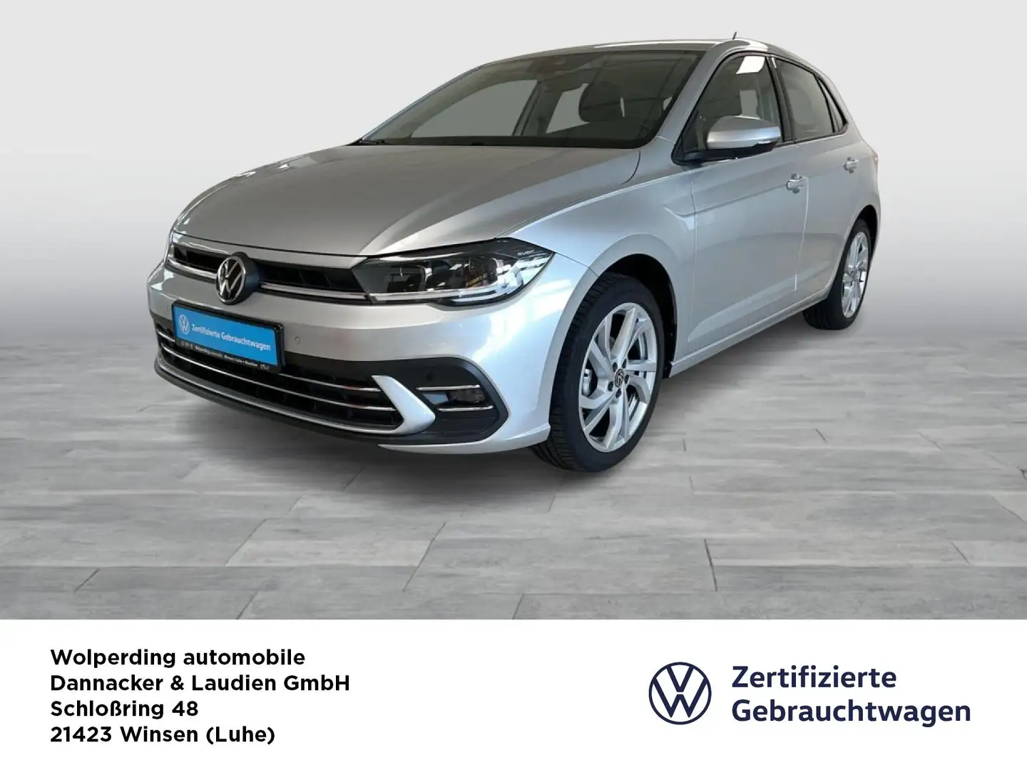 Volkswagen Polo 1.0 TSI DSG Style Bluetooth LED Klima Silber - 1