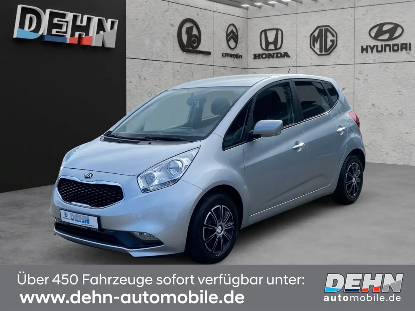 Kia Venga 1.6 CVVT UEFA AT PDC SHZ LRHZ Klimaauto. Silber - 2