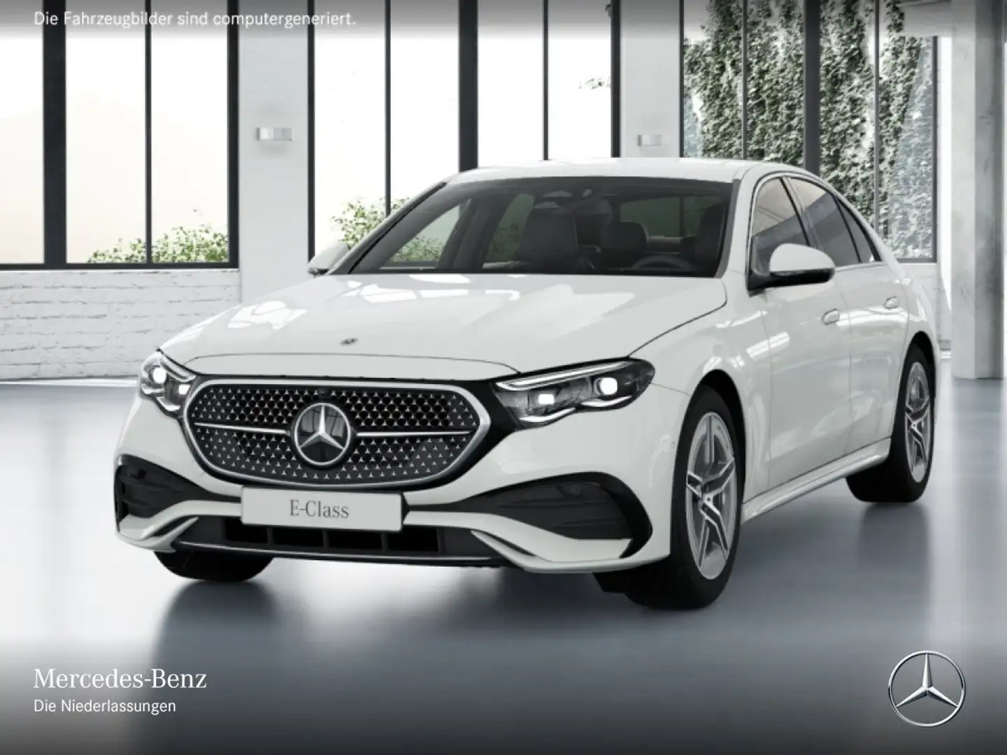 Mercedes-Benz E 200 AMG 360° Distr. Spurhalt-Ass Totwinkel PTS Weiß - 2