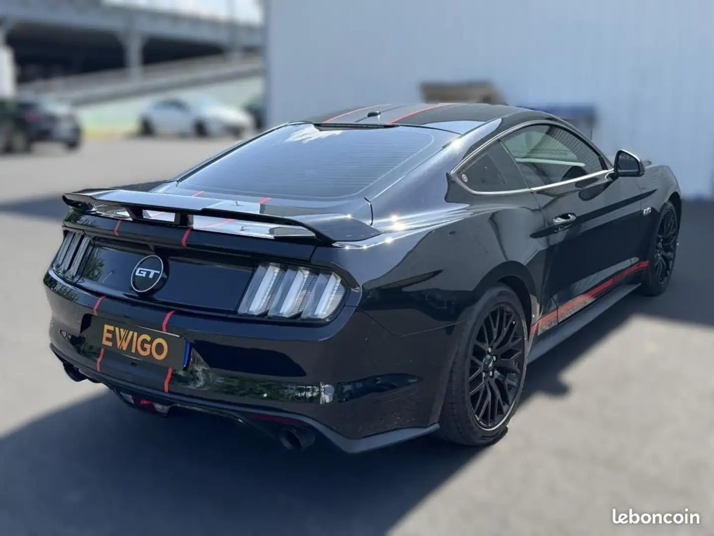 Ford Mustang COUPE 5.0 420 GT PREMIUM BVA FASTBACK-CAMERA AR-CU Noir - 2