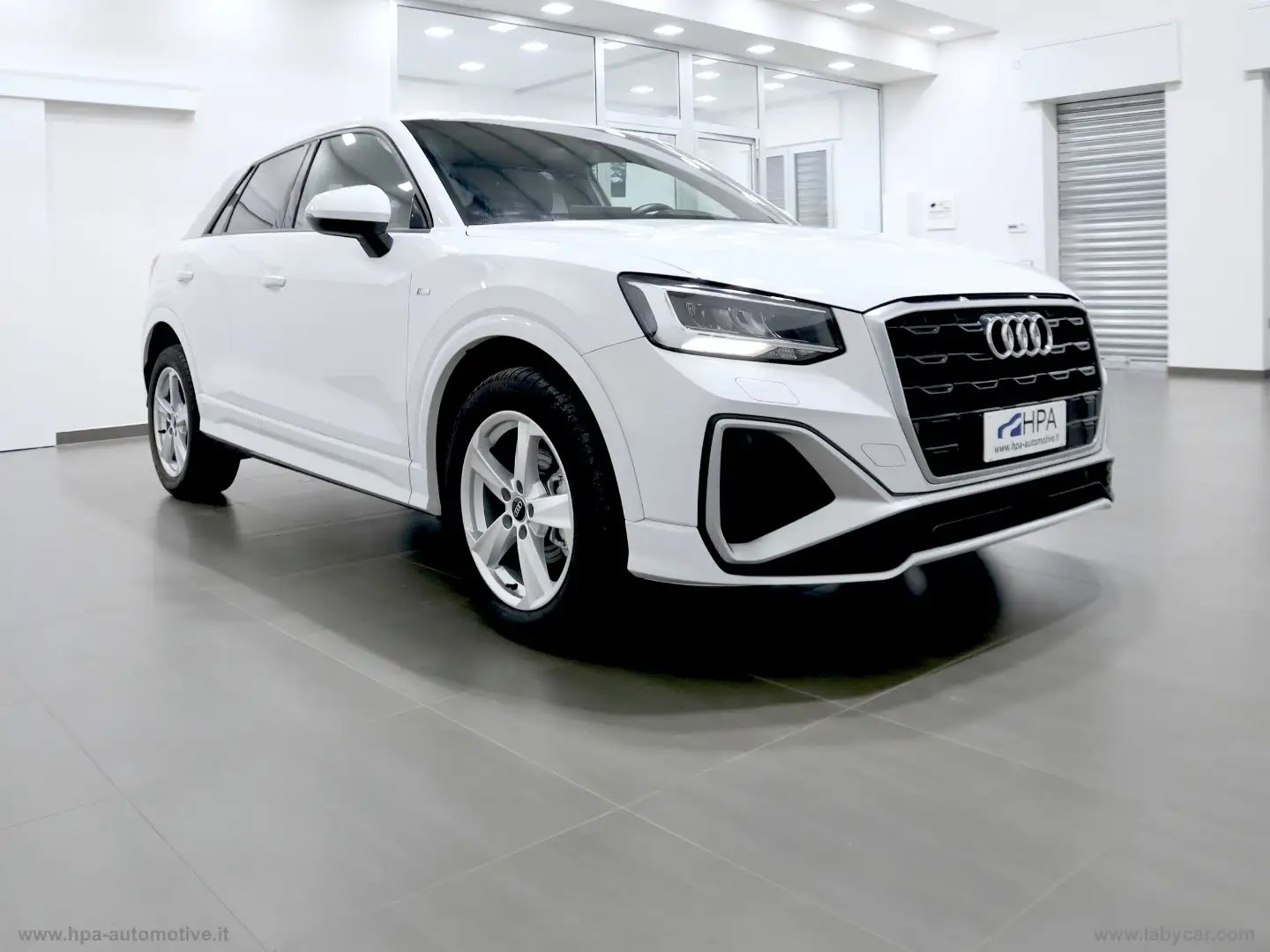 Audi Q2 2.0TDI S-line LED NAVI PELLE CAMERA KEYLESS Blanc - 1