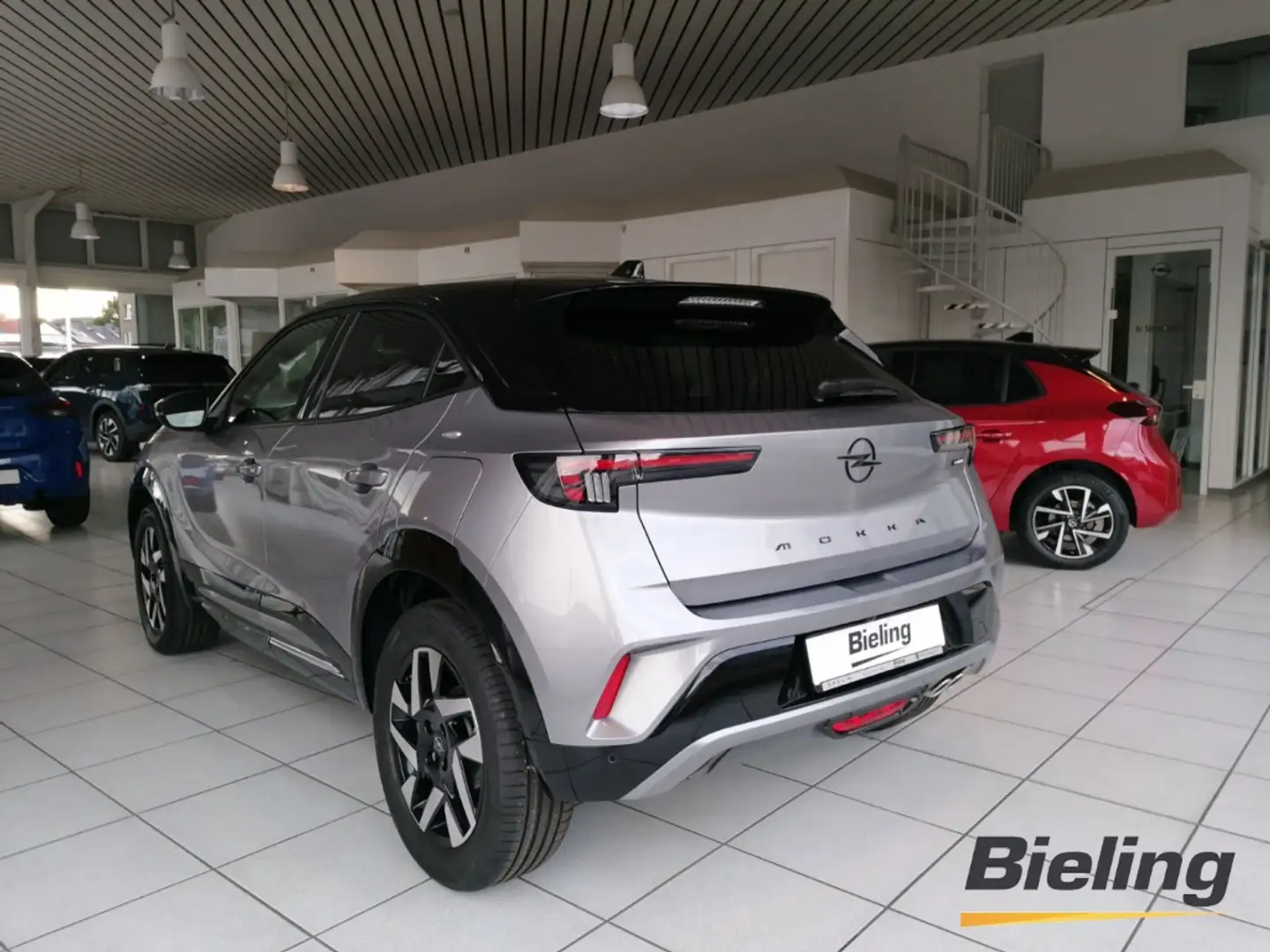 Opel Mokka GS 1.2 MHEV 6-Gang-Doppelkupplungsgetriebe Grau - 2
