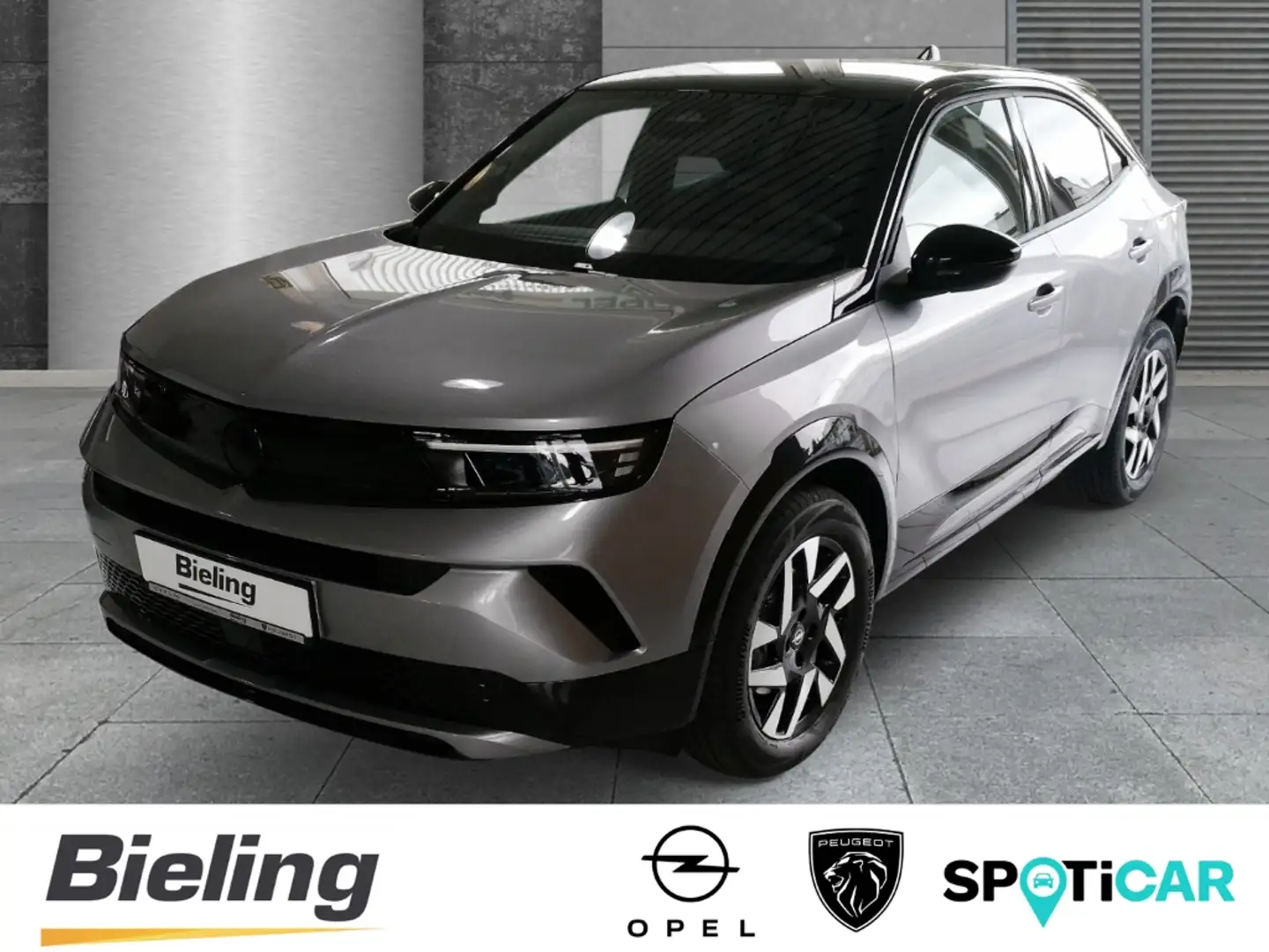 Opel Mokka GS 1.2 MHEV 6-Gang-Doppelkupplungsgetriebe Grau - 1