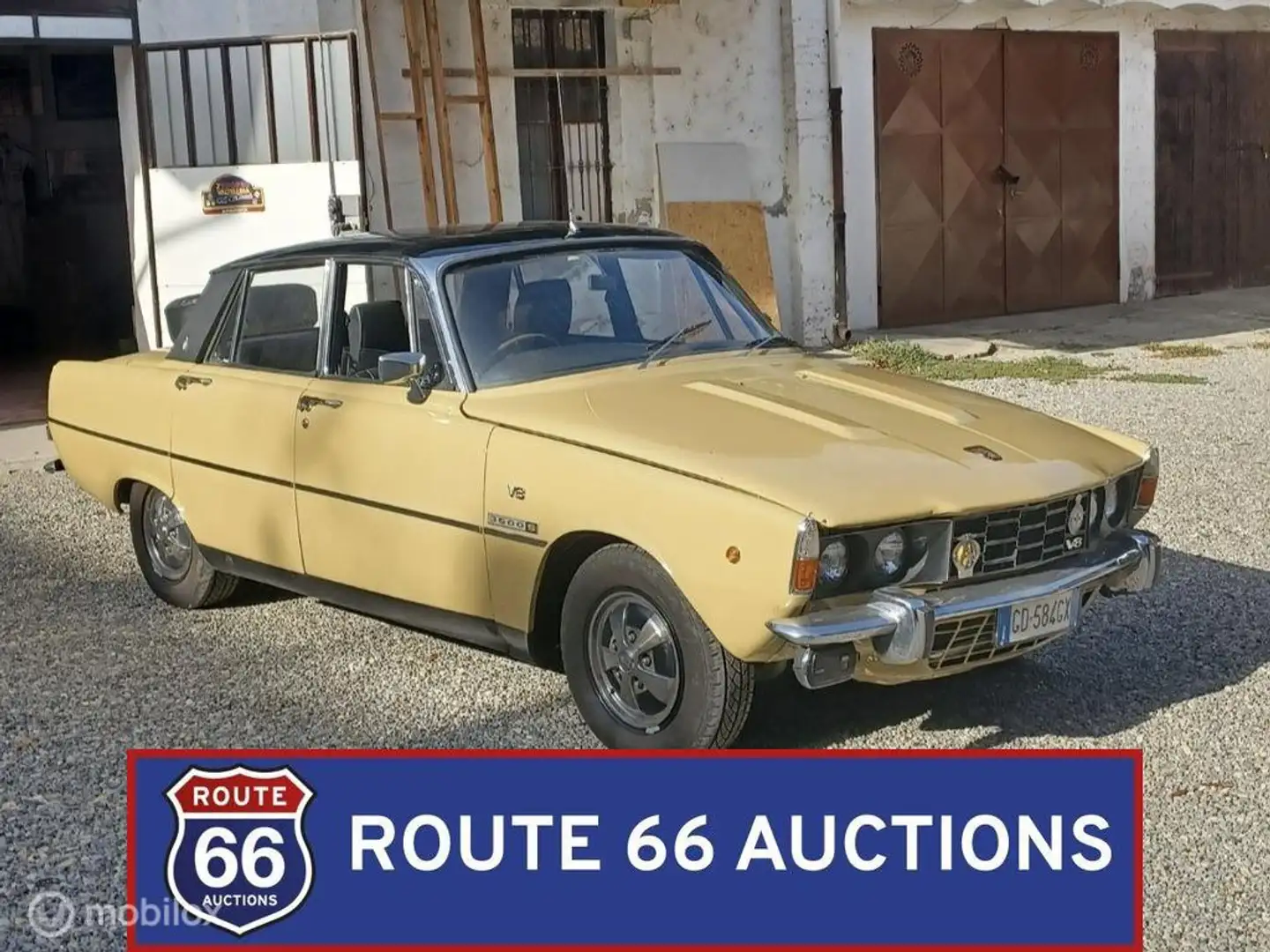Rover Rover P6 3500 V8 | 1972 | Route 66 Auctions Schwarz - 1