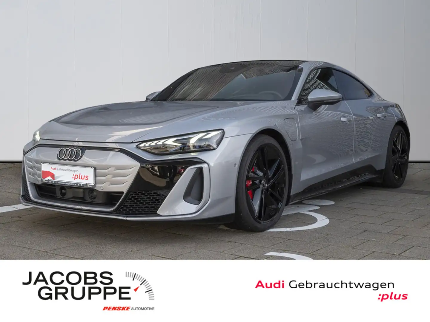 Audi e-tron GT S qu. S-Sitze/Pano/Laser/HuD/360° Argent - 1