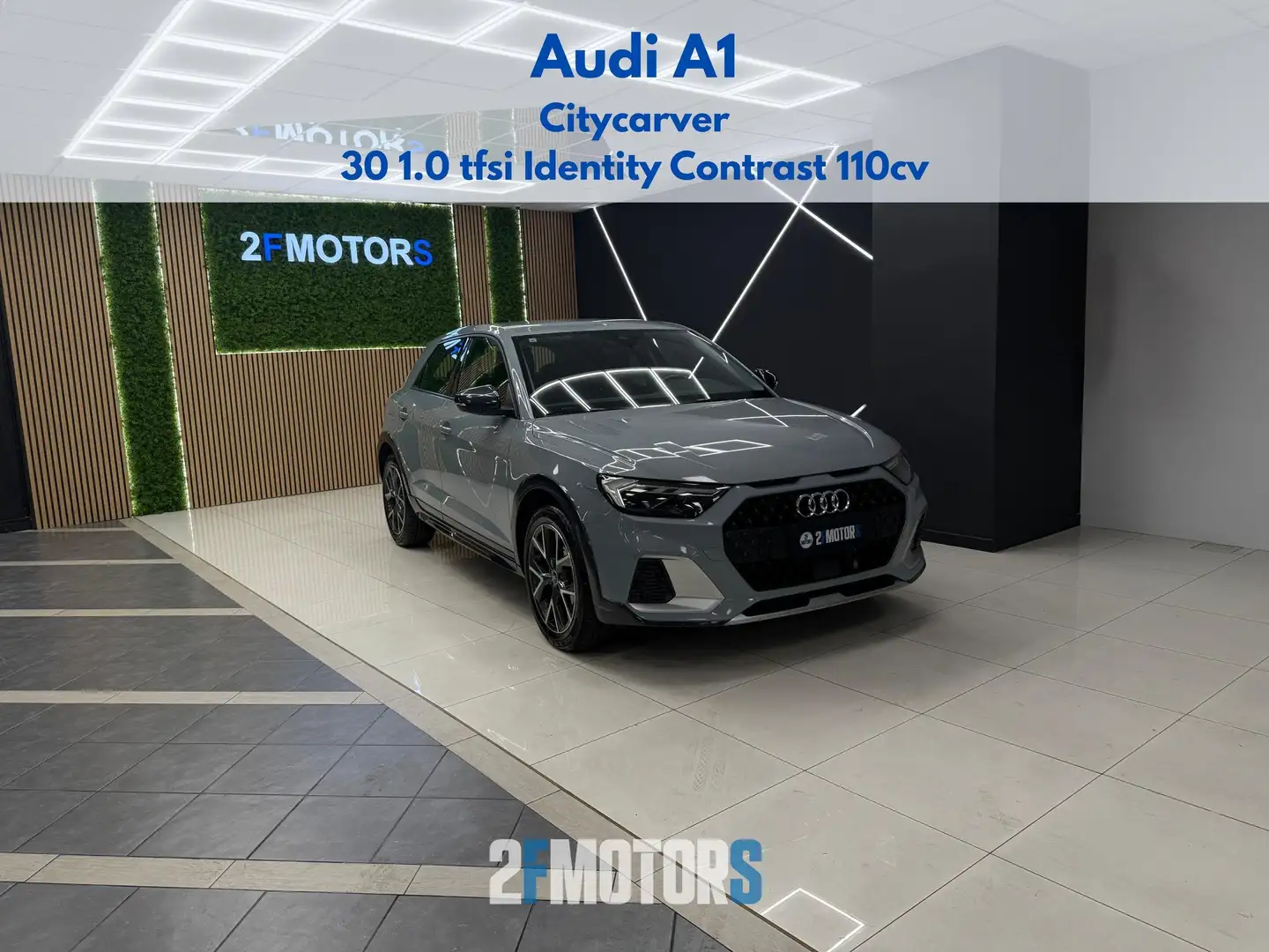 Audi A1 Citycarver 30 1.0 tfsi Identity Contrast 110cv Grigio - 1
