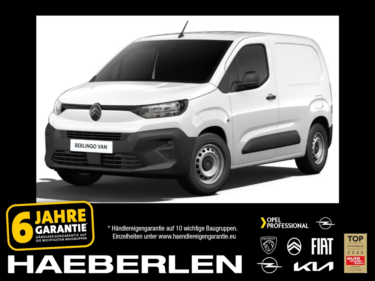Citroen Berlingo Kasten 1.2 110 PS *10 Zoll Display* Weiß - 1
