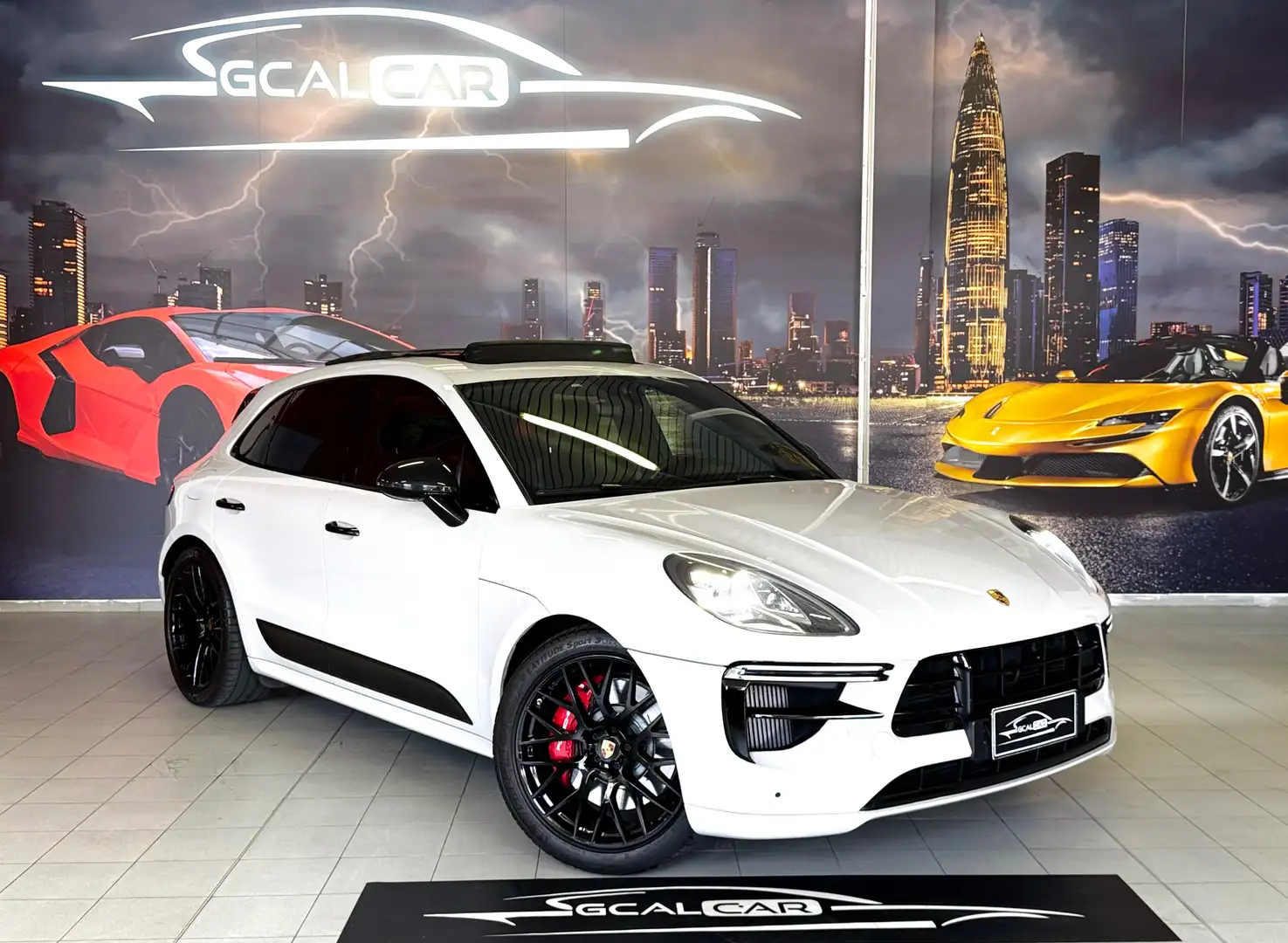 Porsche Macan TURBO 441CV WRAP GRIGIO OK PERMUTE GARANZIA 2 ANNI Grigio - 1