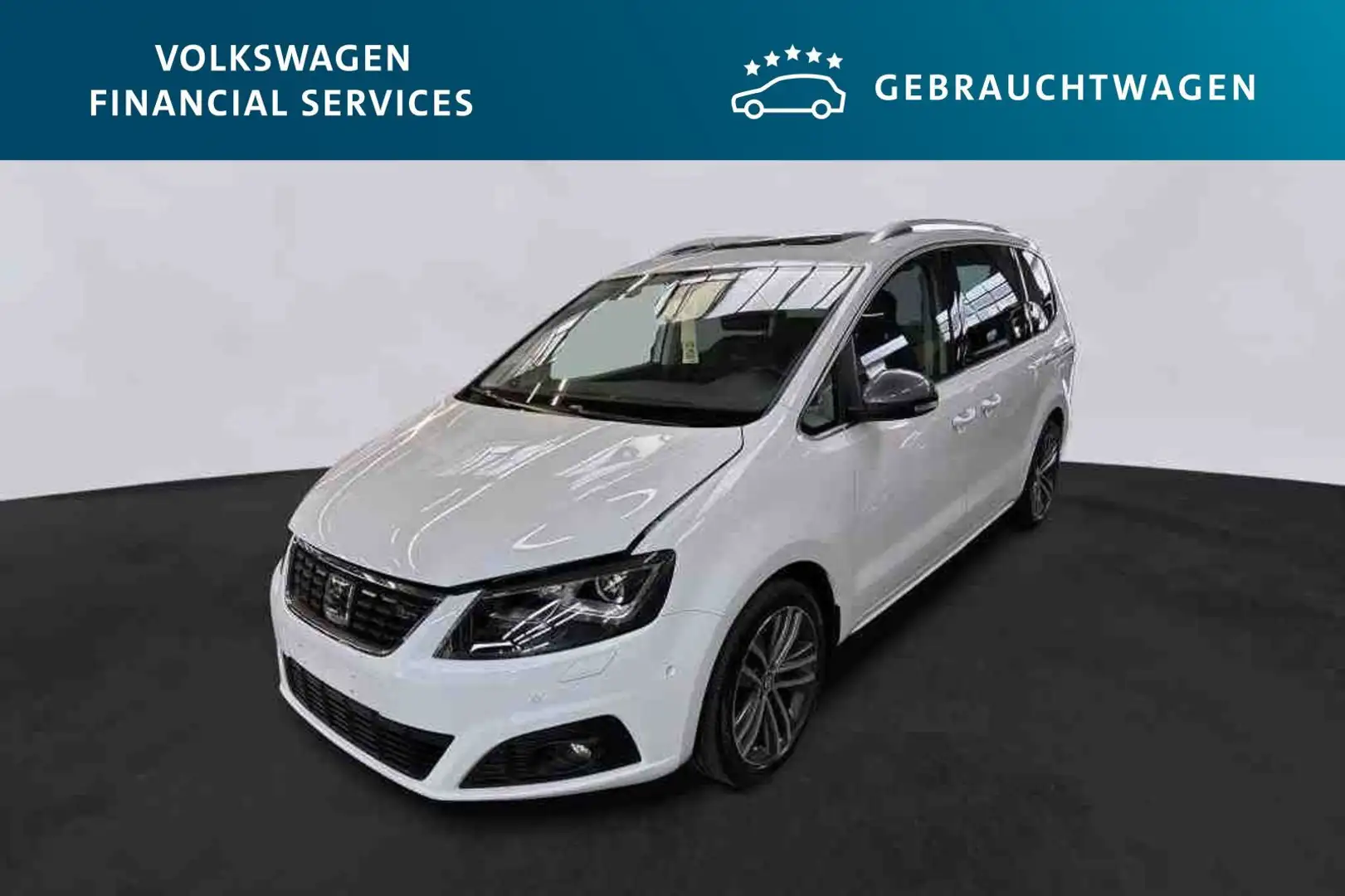 SEAT Alhambra Xcellence 1.4 TSI Pano*Tempo*PDC*RFK*SH Weiß - 1