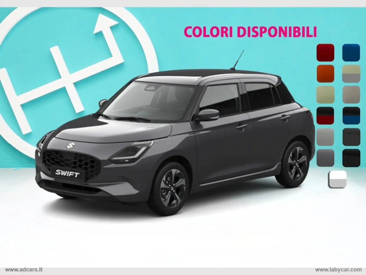 Suzuki Swift 1.2 Hybrid CVT Top PROMOZIONE ADCARS!!! Negru - 1