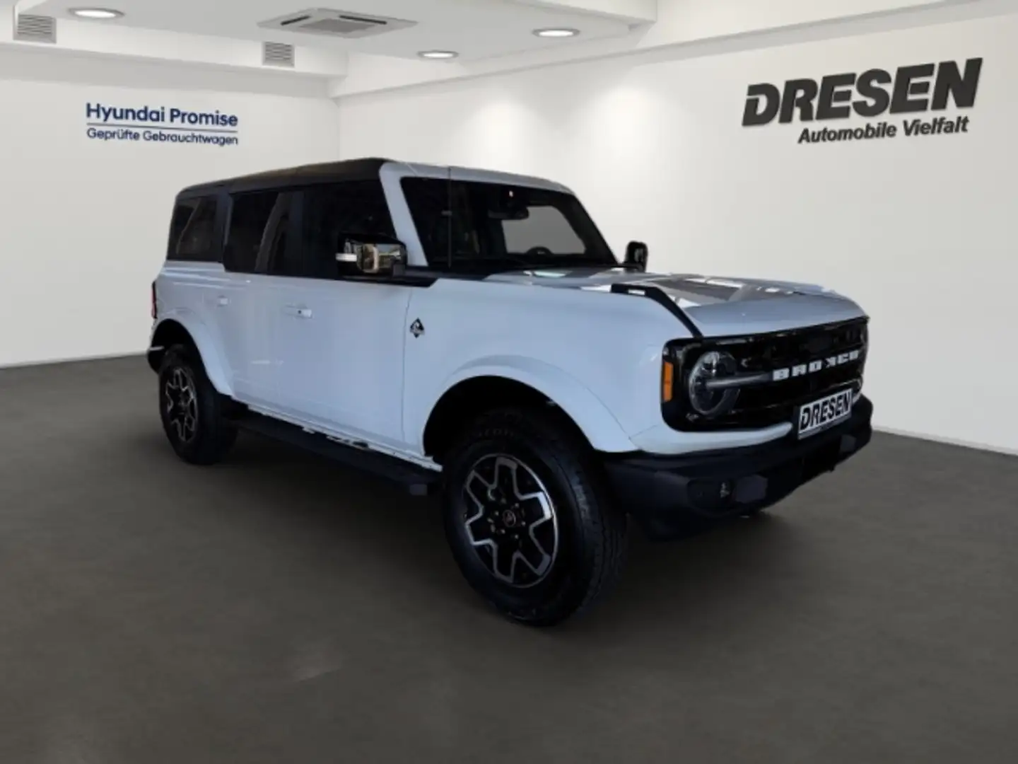 Ford Bronco Outer Banks 4x4 2.7 EcoBoost+ACC+KAMERA+CARPLAY Weiß - 2