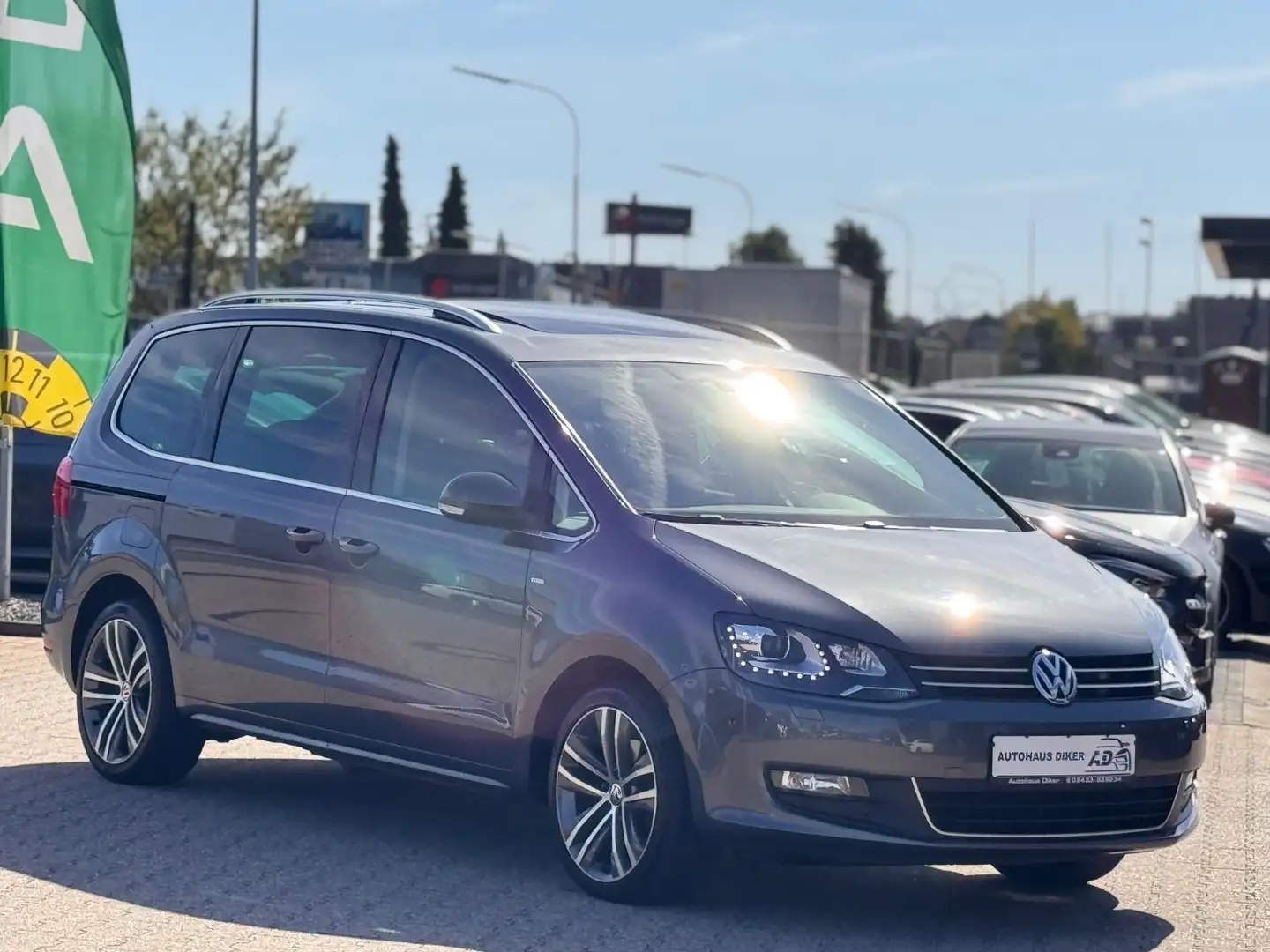 Volkswagen Sharan 2.0 TDI Cup BMT 7 Sitze Grau - 2