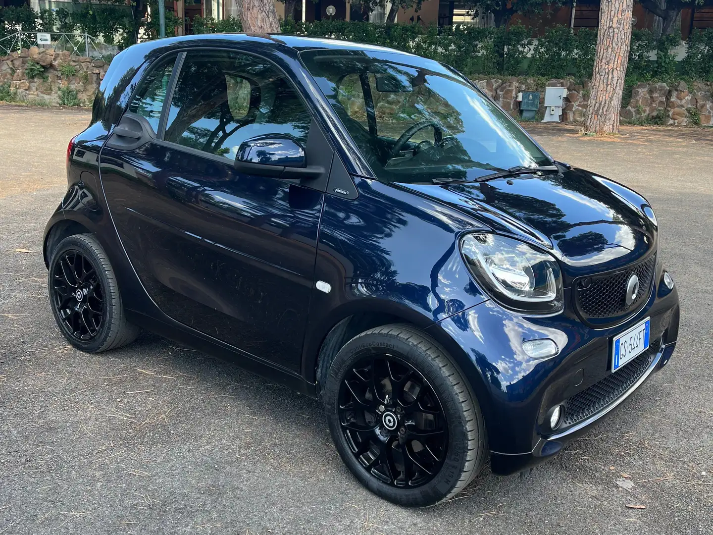 smart forTwo Fortwo 0.9 t Passion 90cv twinamic my18 Blu/Azzurro - 2