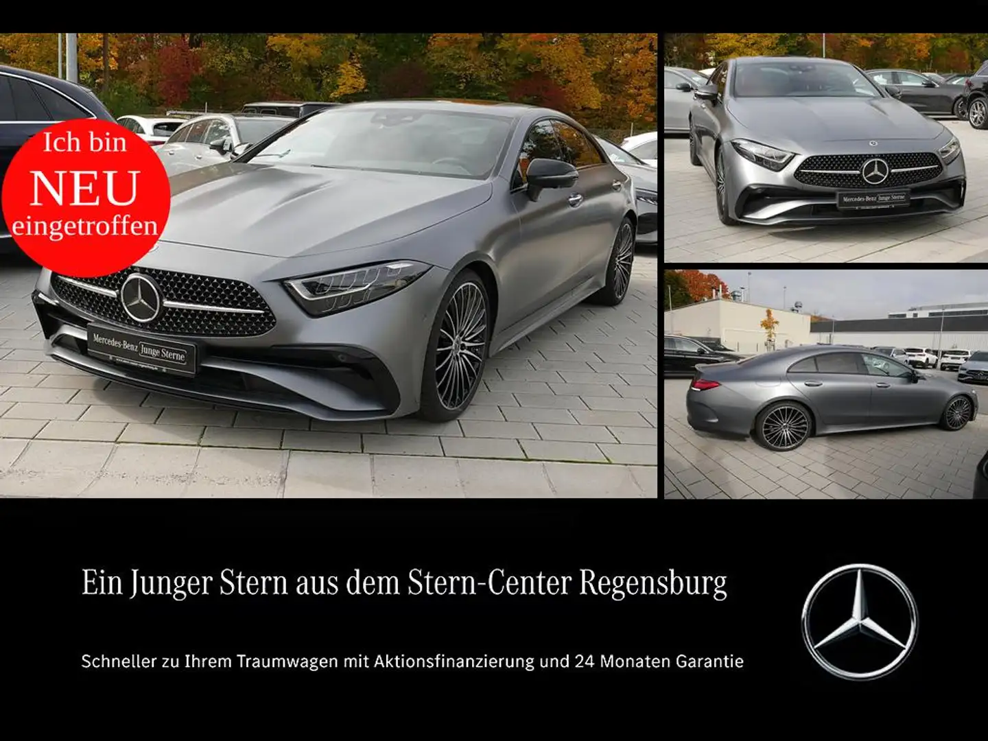 Mercedes-Benz CLS 350 AMG+STANDH+DISTRONIC+HUD+AHK+MEMORY+360° Grau - 1
