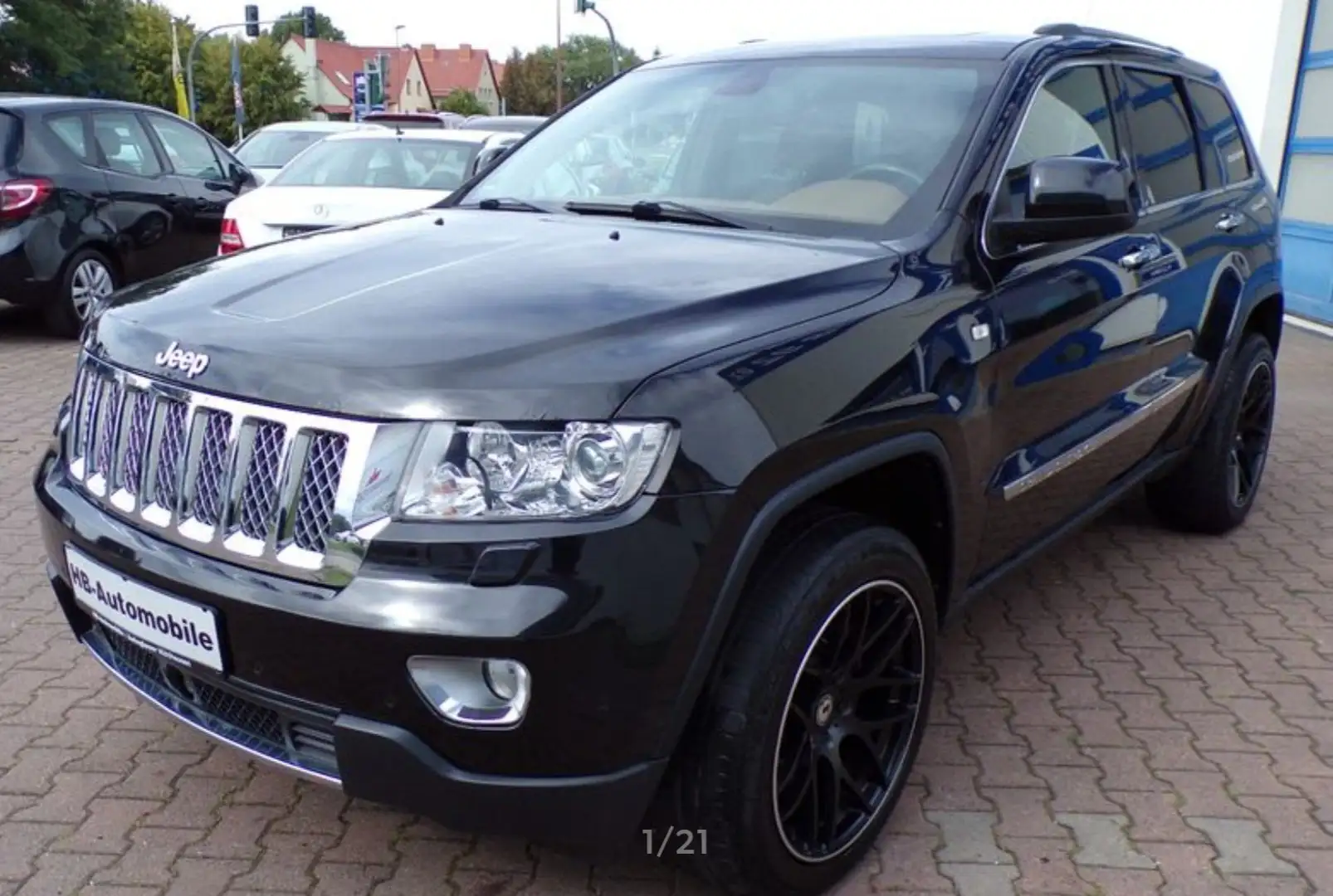 Jeep Grand Cherokee Grand Cherokee 3.0I Multijet Overland Černá - 1