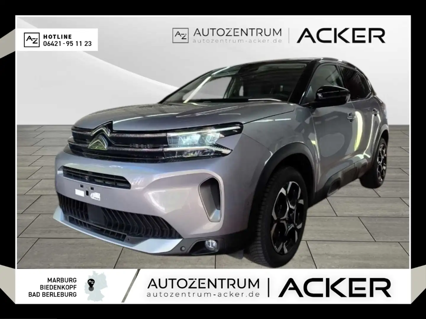 Citroen C5 Aircross Pure Tech 130 Max RFK ACC -46%* Grau - 1