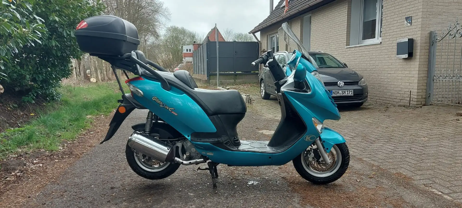 Kymco Dink 125 Blue - 2