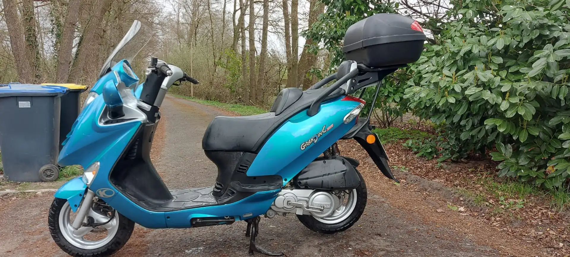 Kymco Dink 125 Blue - 1