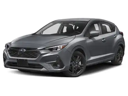 Gray 2026 Subaru Impreza Touring AWD Wagon Continuously Variable Transmission