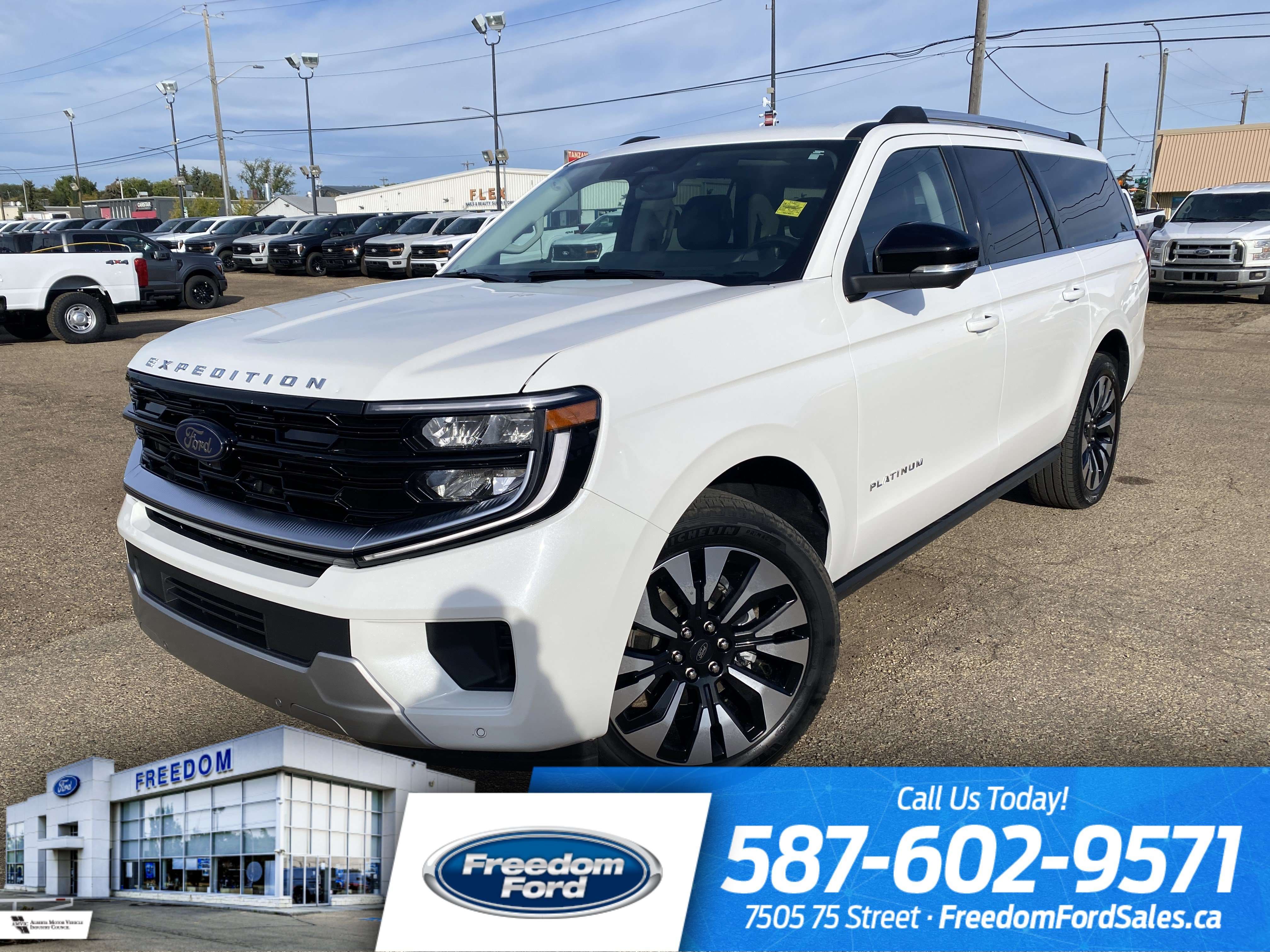 2026 Ford Expedition Platinum Max | 360 Cam | Climate Seats | Panoramic Vista Roof