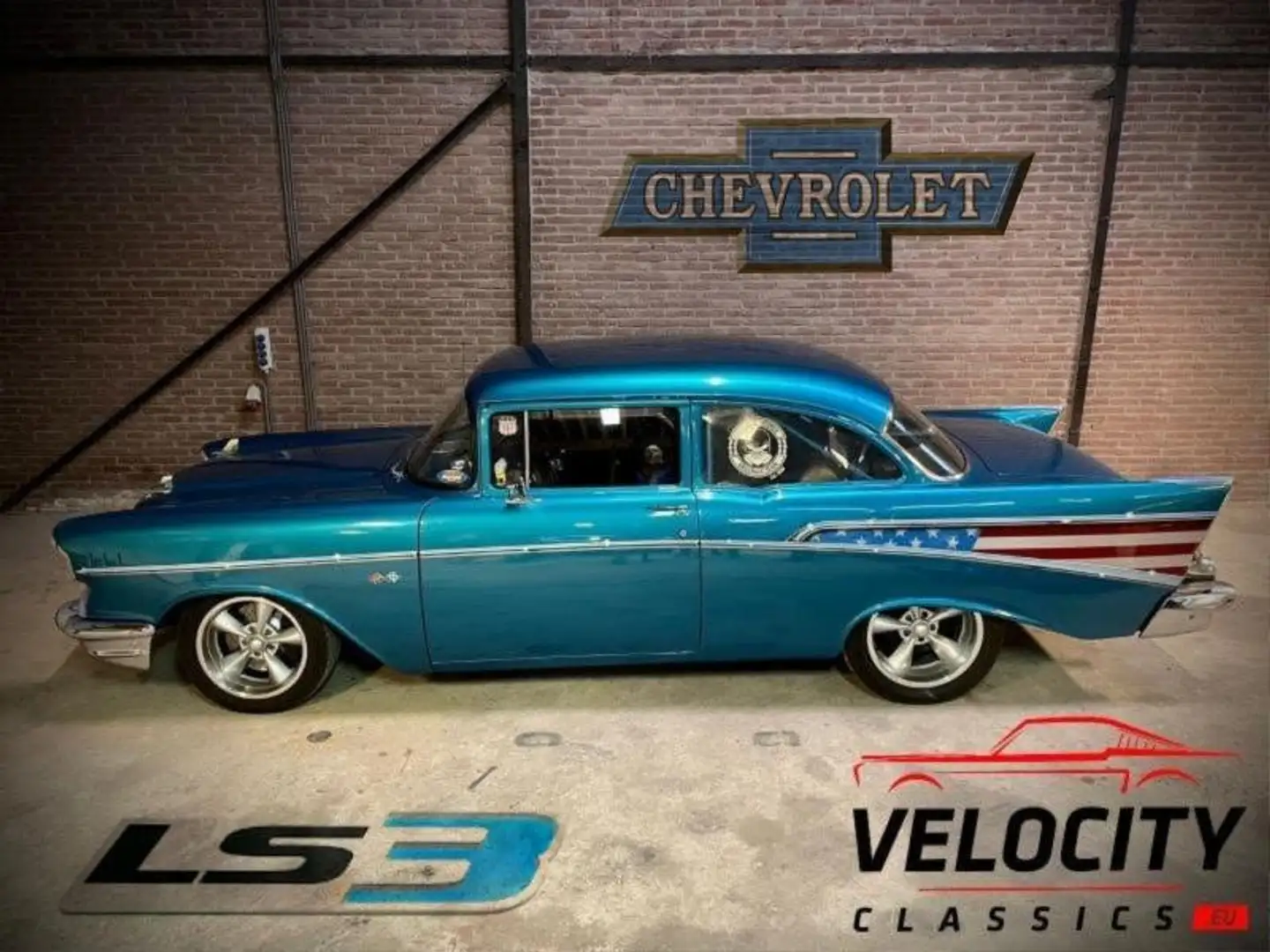 Chevrolet Bel Air 1957 Bel Air Pro Touring 7.0 ltr. price reduction! Azul - 1