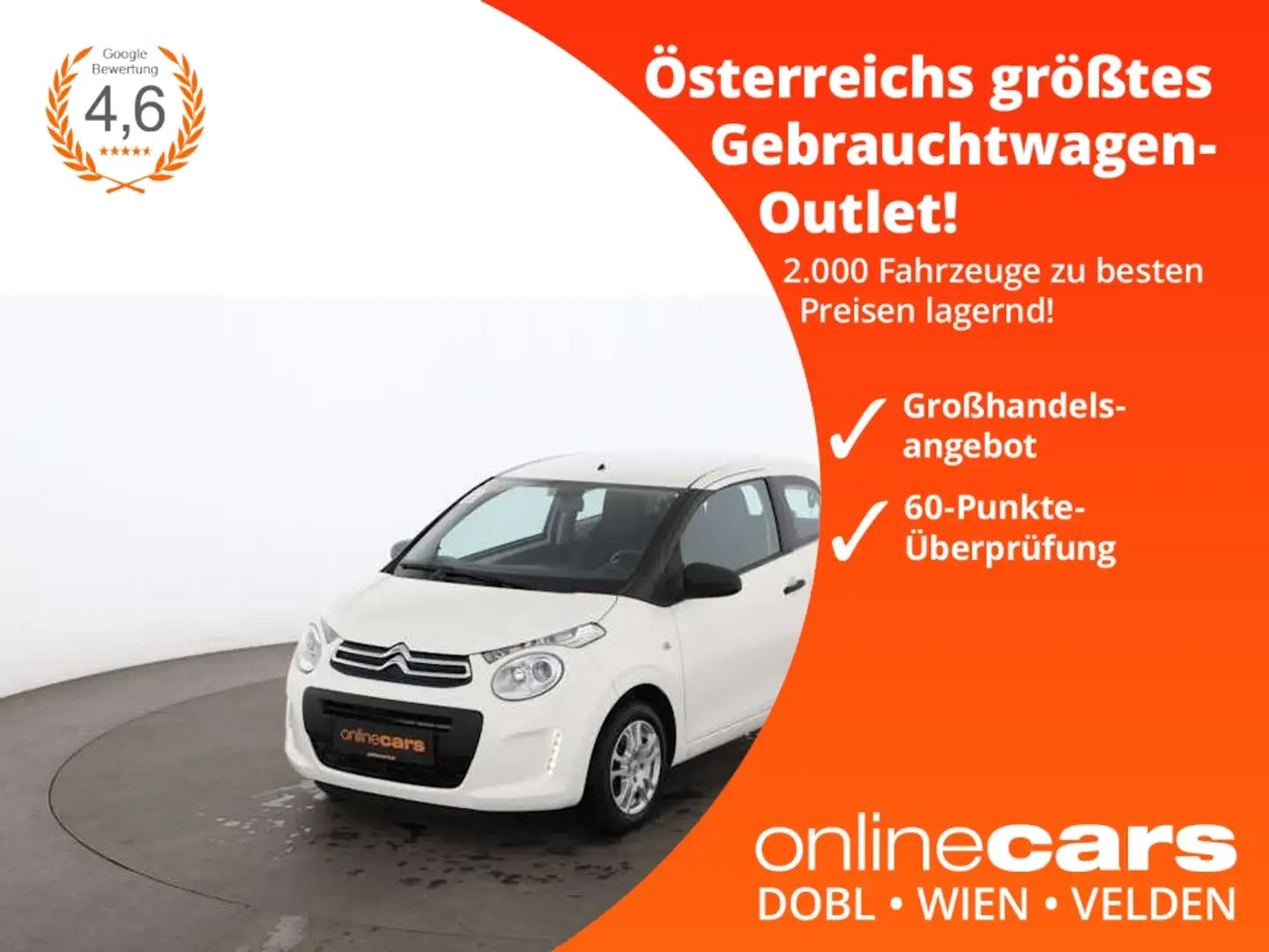 Citroen C1 1.0 VTi Start LED-TAGFAHRLICHT Blanco - 1