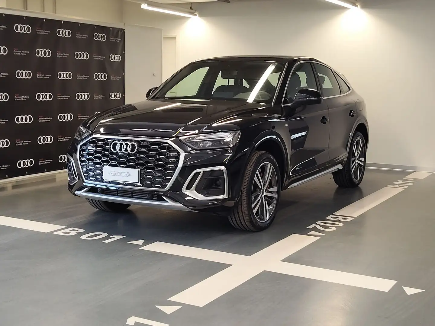 Audi Q5 SPB 55 TFSI e quattro S tronic S line plus Nero - 1