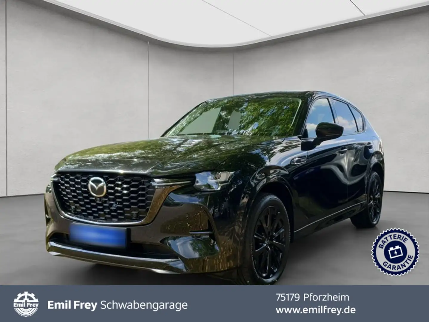 Mazda CX-60 AWD PHEV Aut. HOMURA Schwarz - 1