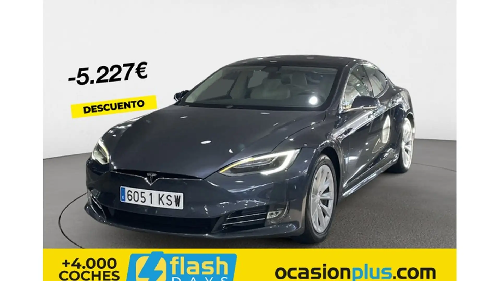 Tesla Model S 75D Gris - 1