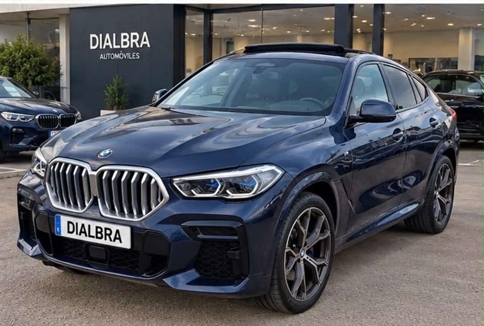 BMW X6 xDrive 40dA M Sport Azul - 2