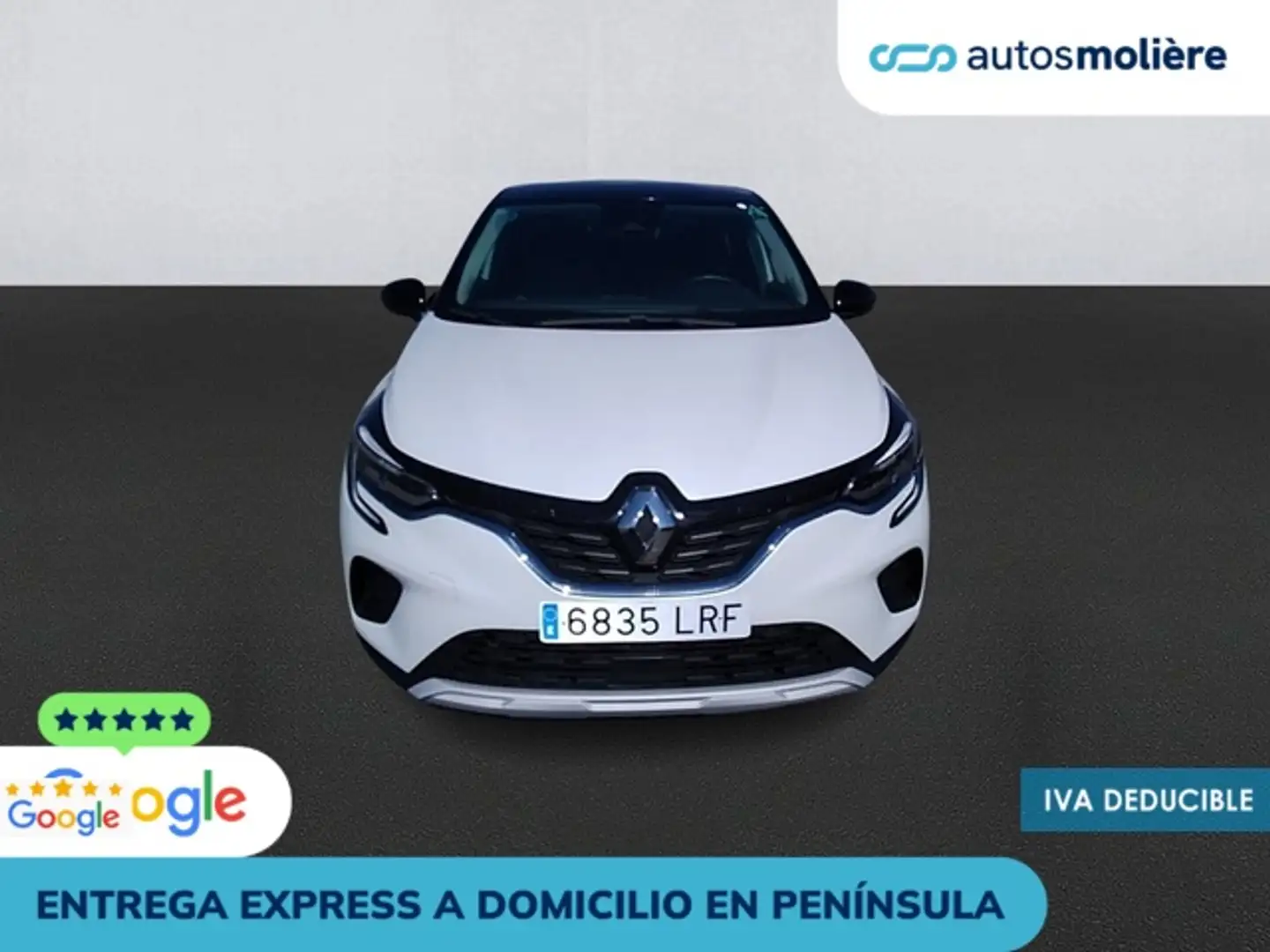 Renault Captur TCe Intens 74kW GLP Blanco - 2