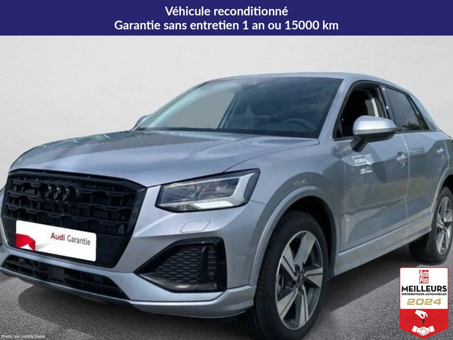 Audi Q2 35 tfsi 150 s tronic 7 design Blanc - 1