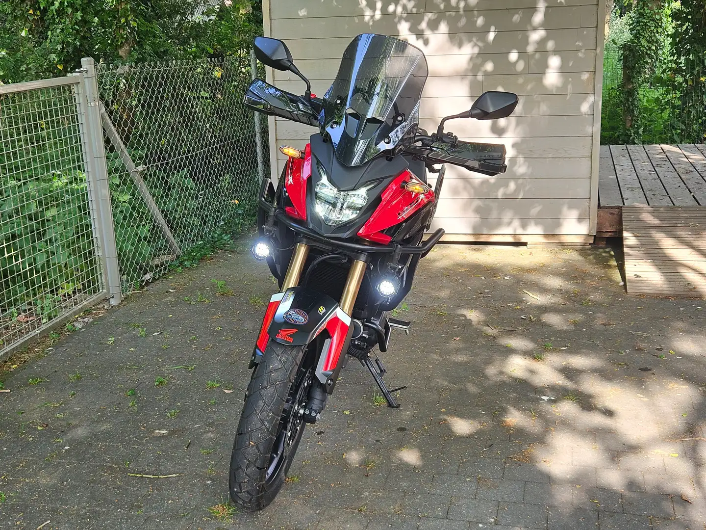 Honda CB 500 CB500X Rouge - 1