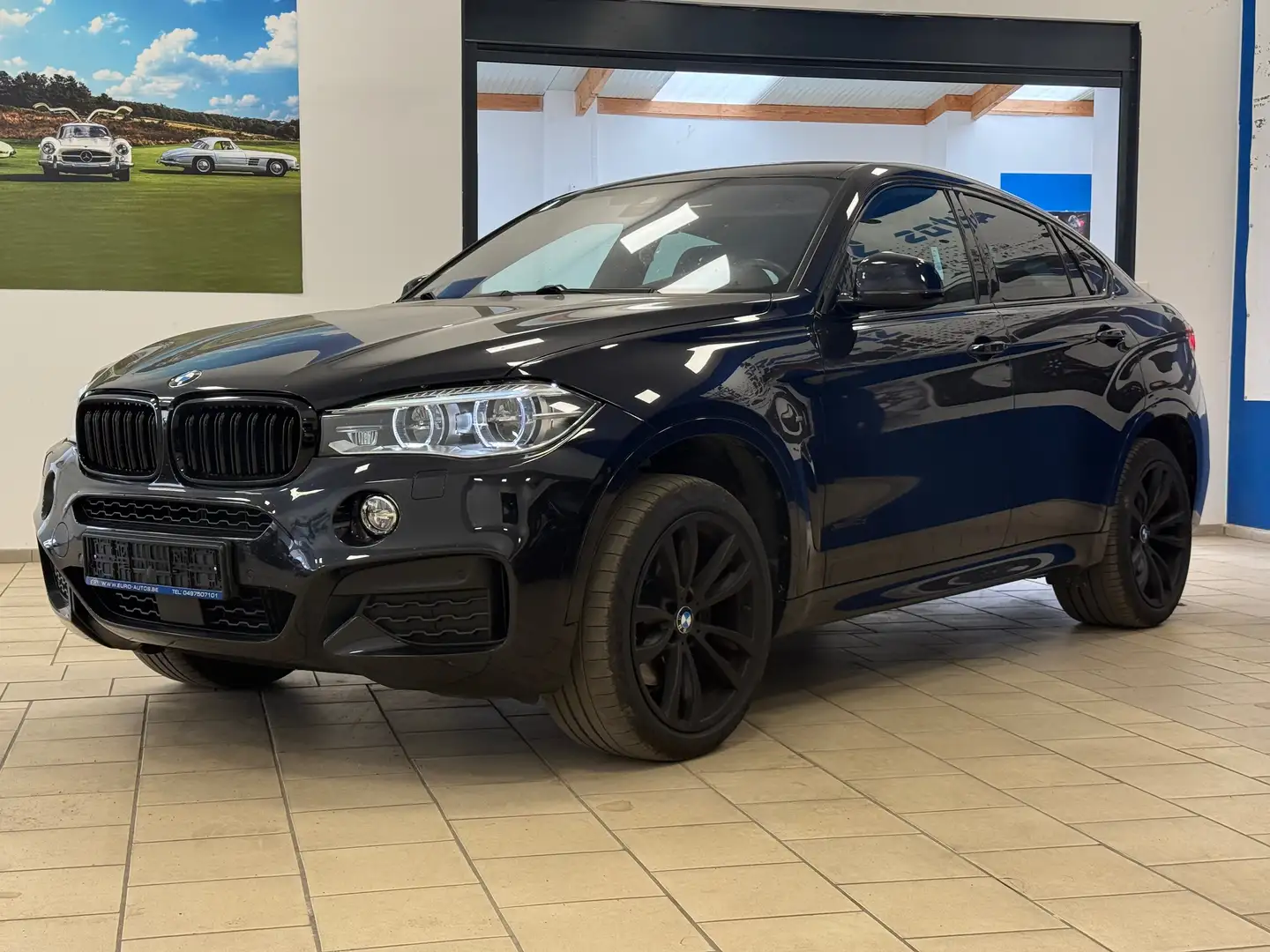 BMW X6 xDrive40 M PACK/ACC/CAM/SOFT CLOSE/PANO Noir - 1