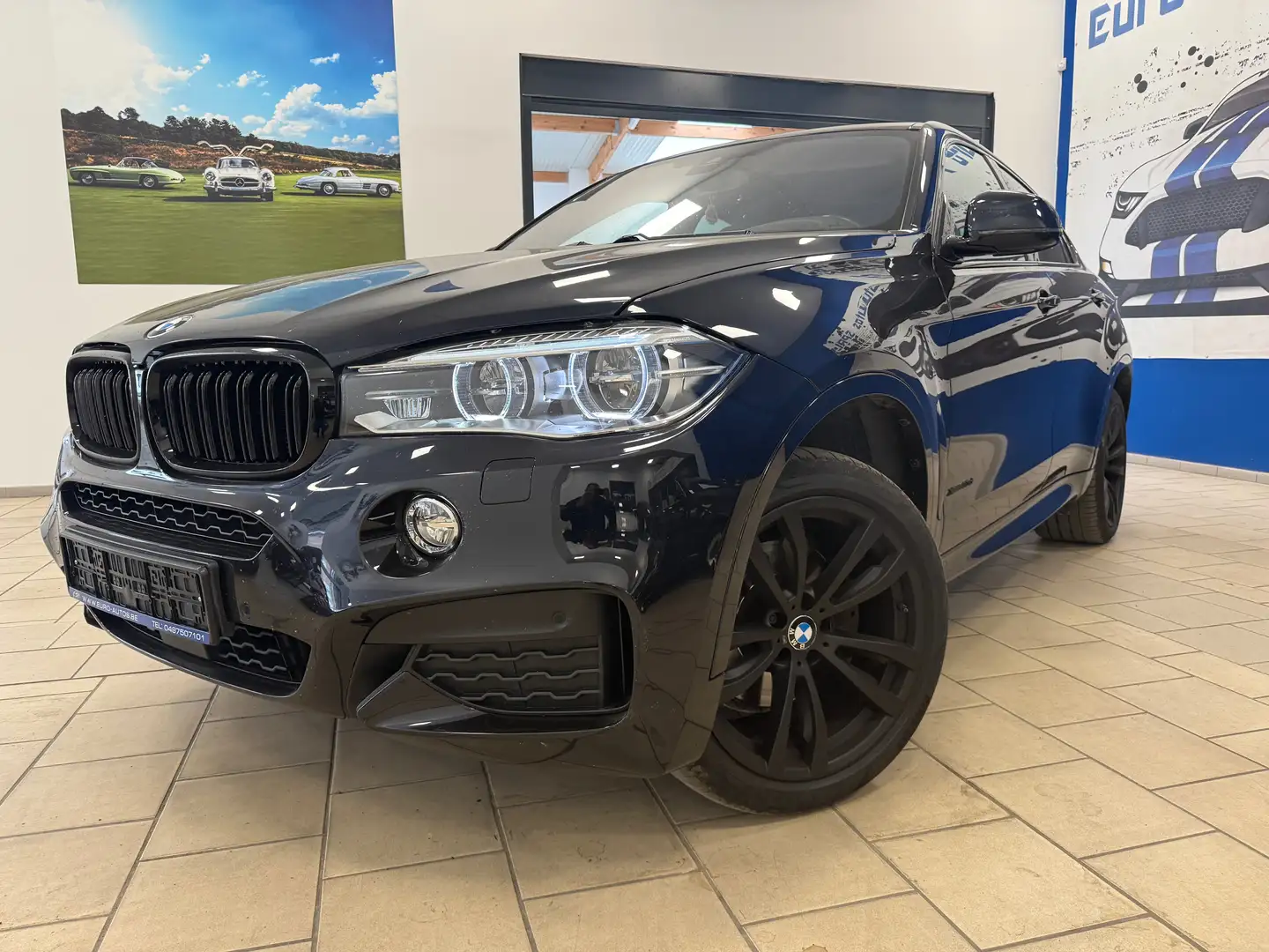 BMW X6 xDrive40 M PACK/ACC/CAM/SOFT CLOSE/PANO Noir - 2