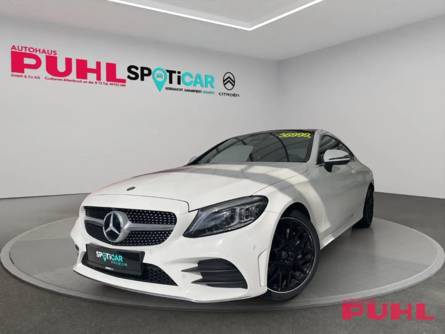 Mercedes-Benz C 300 Panoramadach, Rückfahrtkamera Weiß - 2