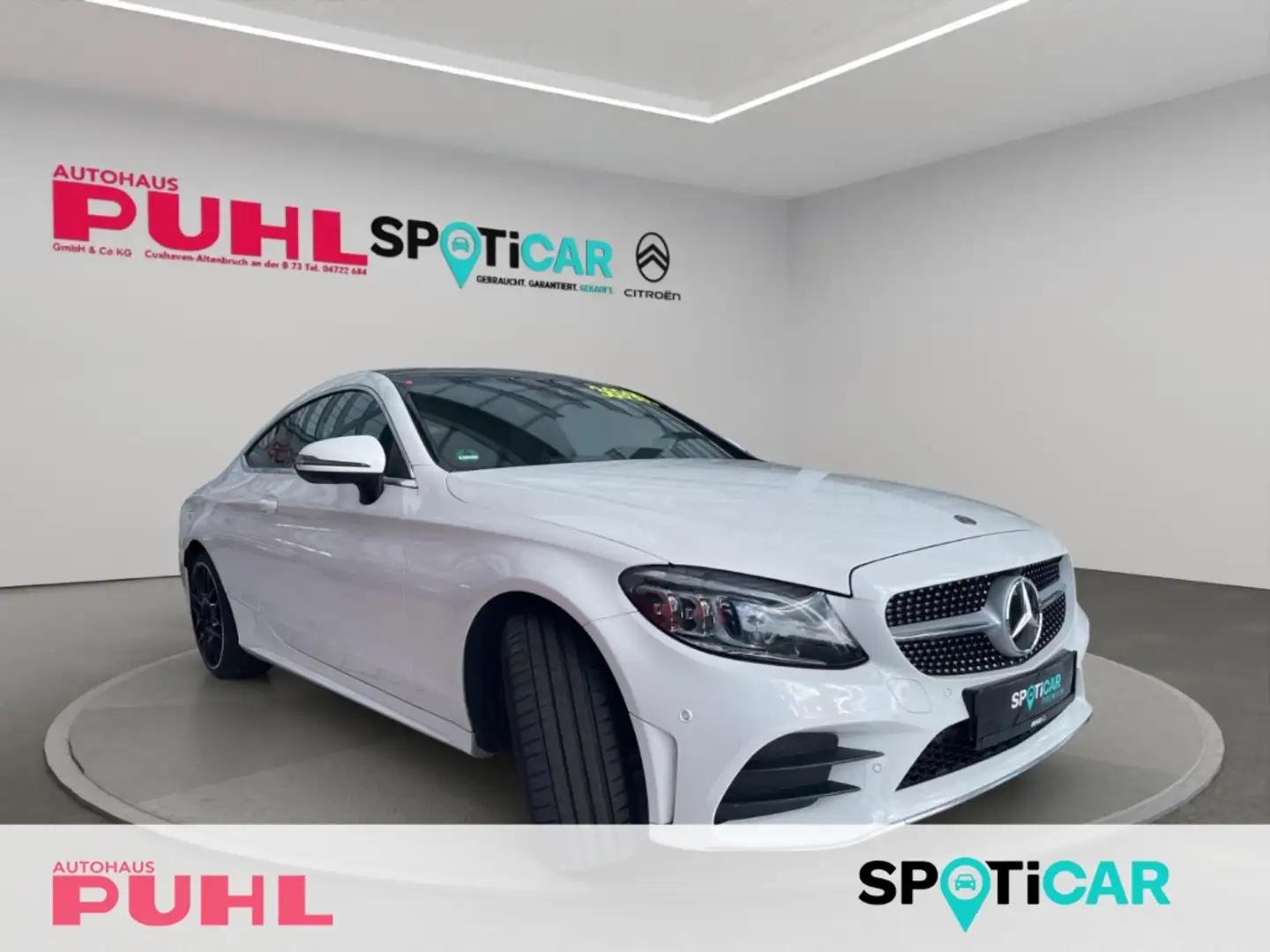 Mercedes-Benz C 300 Panoramadach, Rückfahrtkamera Weiß - 1