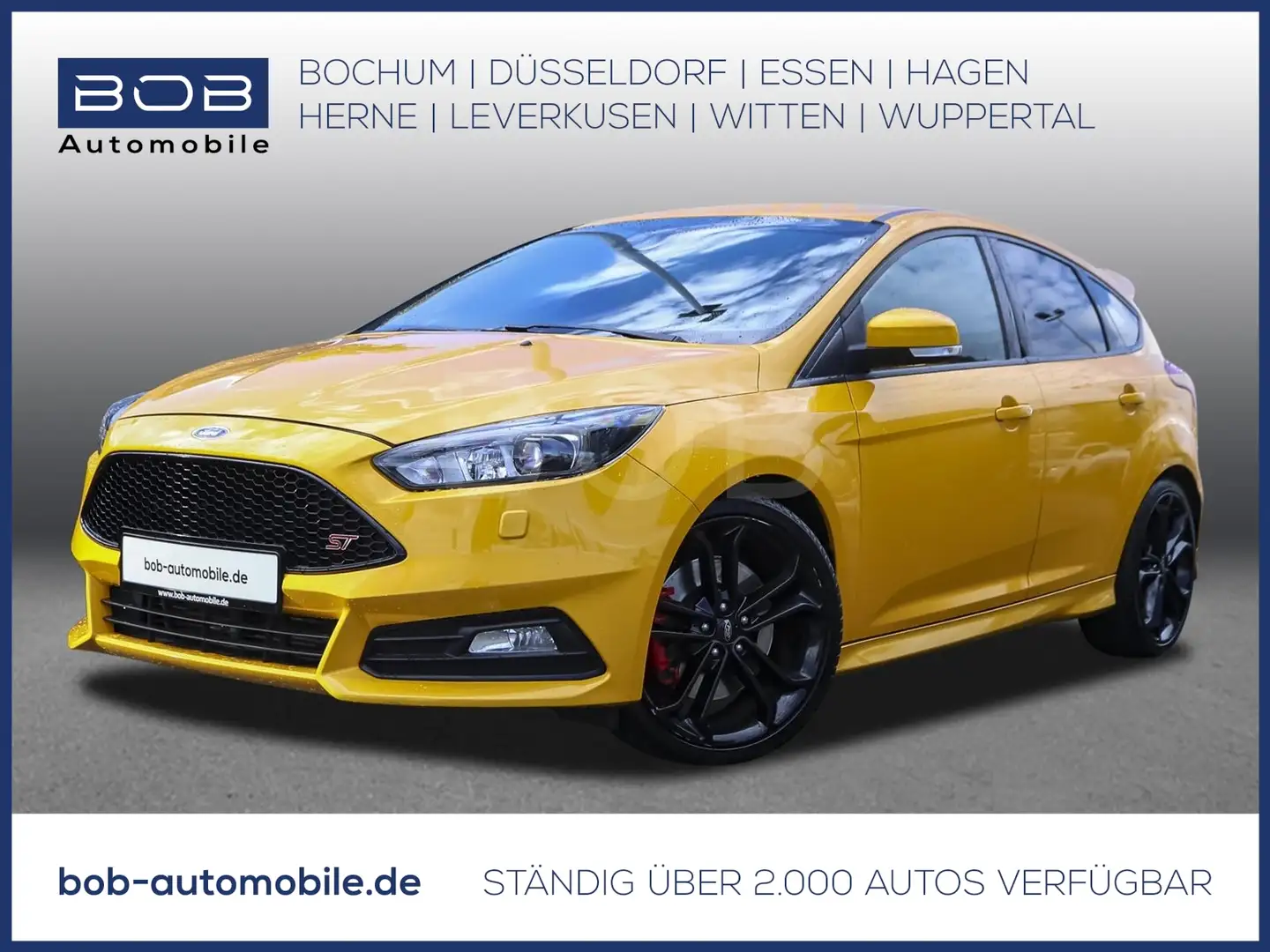 Ford Focus 2.0 250PS ST-Line LEDER XENON NAVI Amarillo - 1