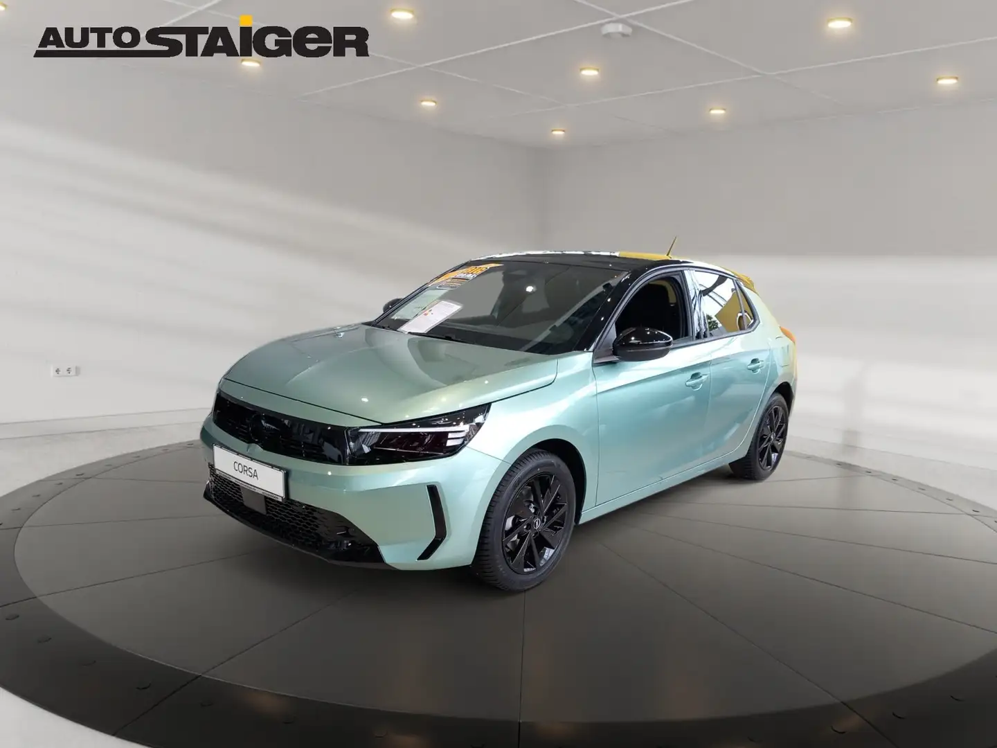 Opel Corsa F 1.2 Turbo YES Sitzheizung + Apple Carplay Grün - 2