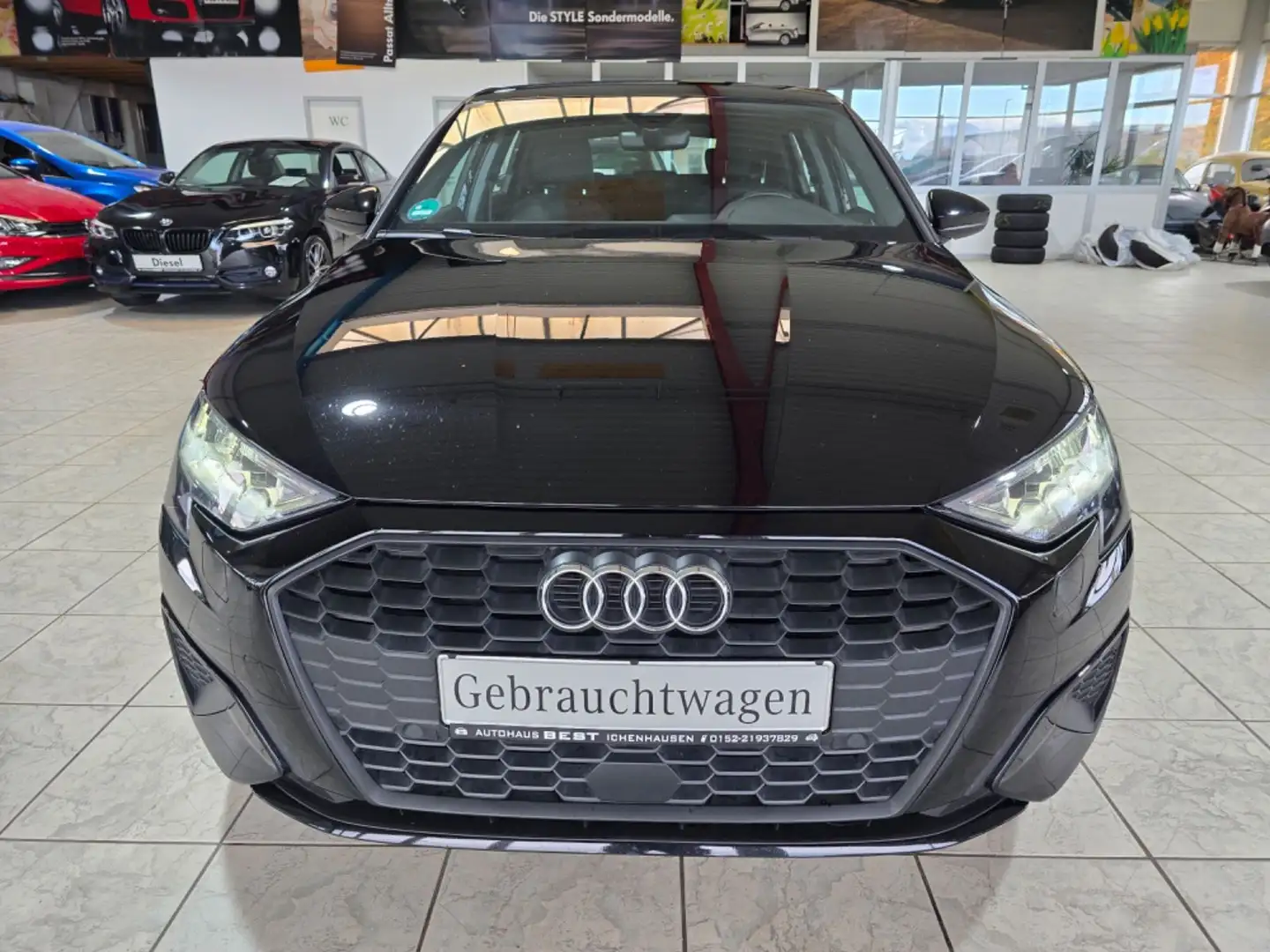 Audi A3 Sportback 40 TFSI e S-tronic LED SHZ NAVI ALU Schwarz - 2