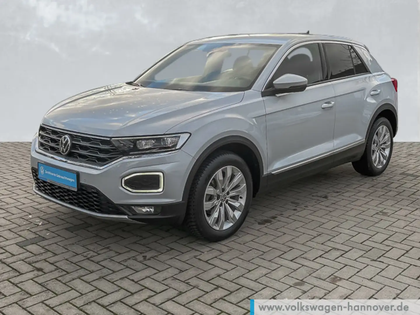 Volkswagen T-Roc 1.5 TSI DSG Sport Navi AHK Kamera ACC LED Silber - 2
