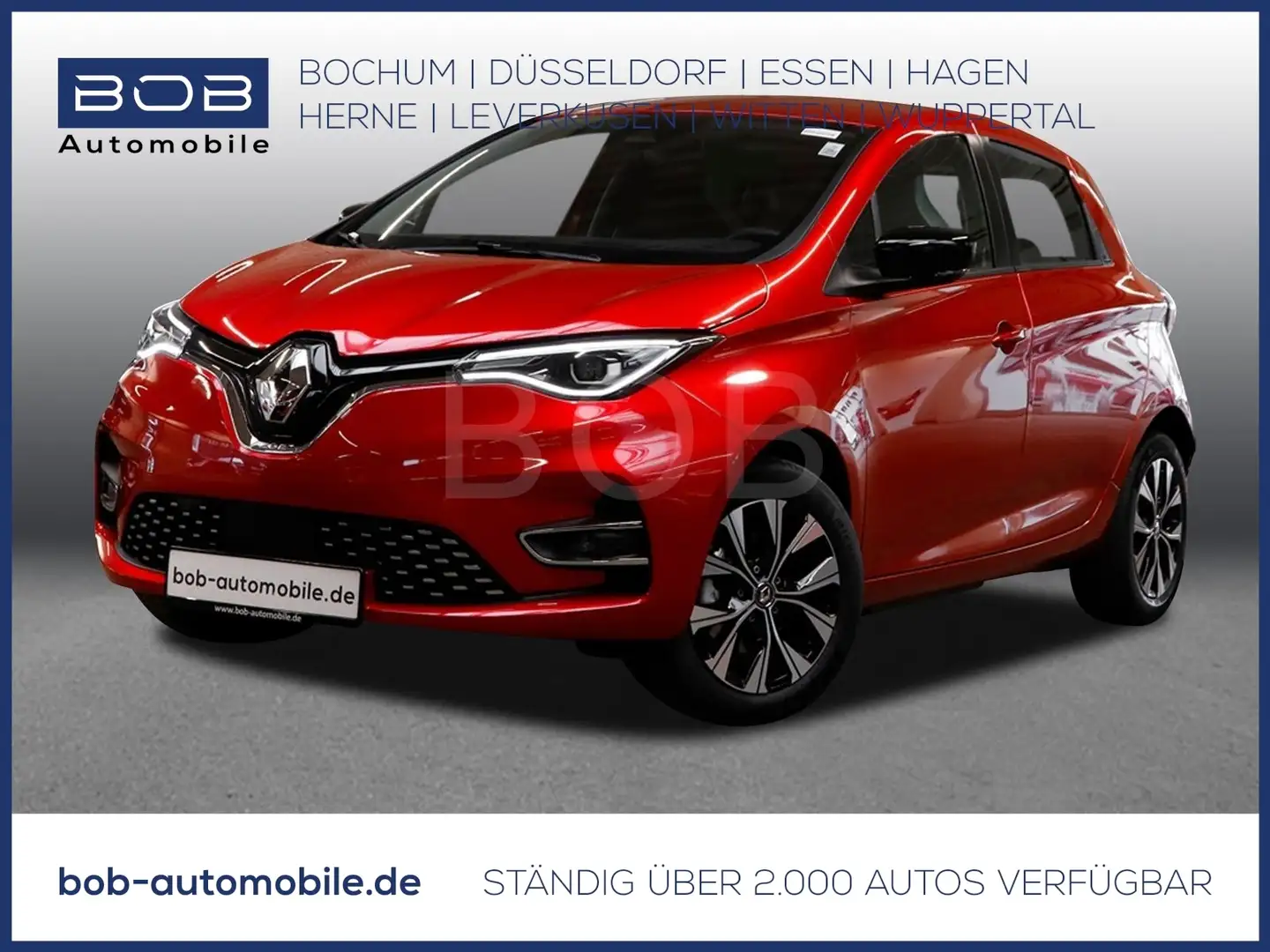 Renault ZOE E-Tech 100% elektrisch Evolution EV50 8-fach berei Rot - 1
