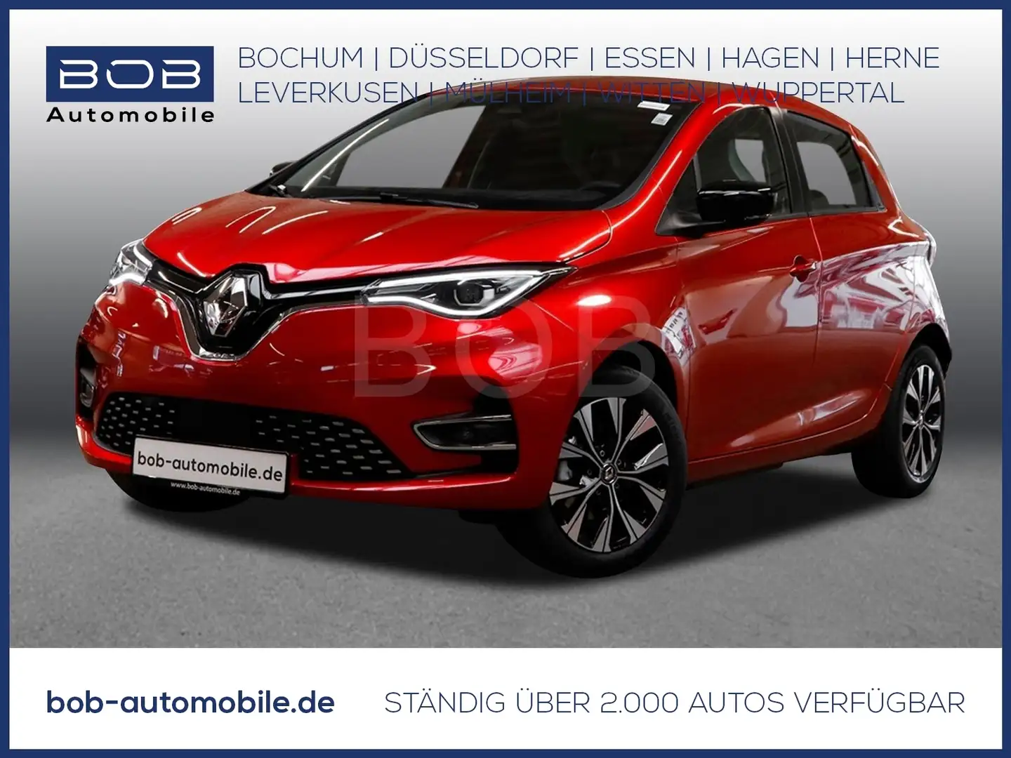 Renault ZOE E-Tech 100% elektrisch Evolution EV50 8-fach berei Rot - 1